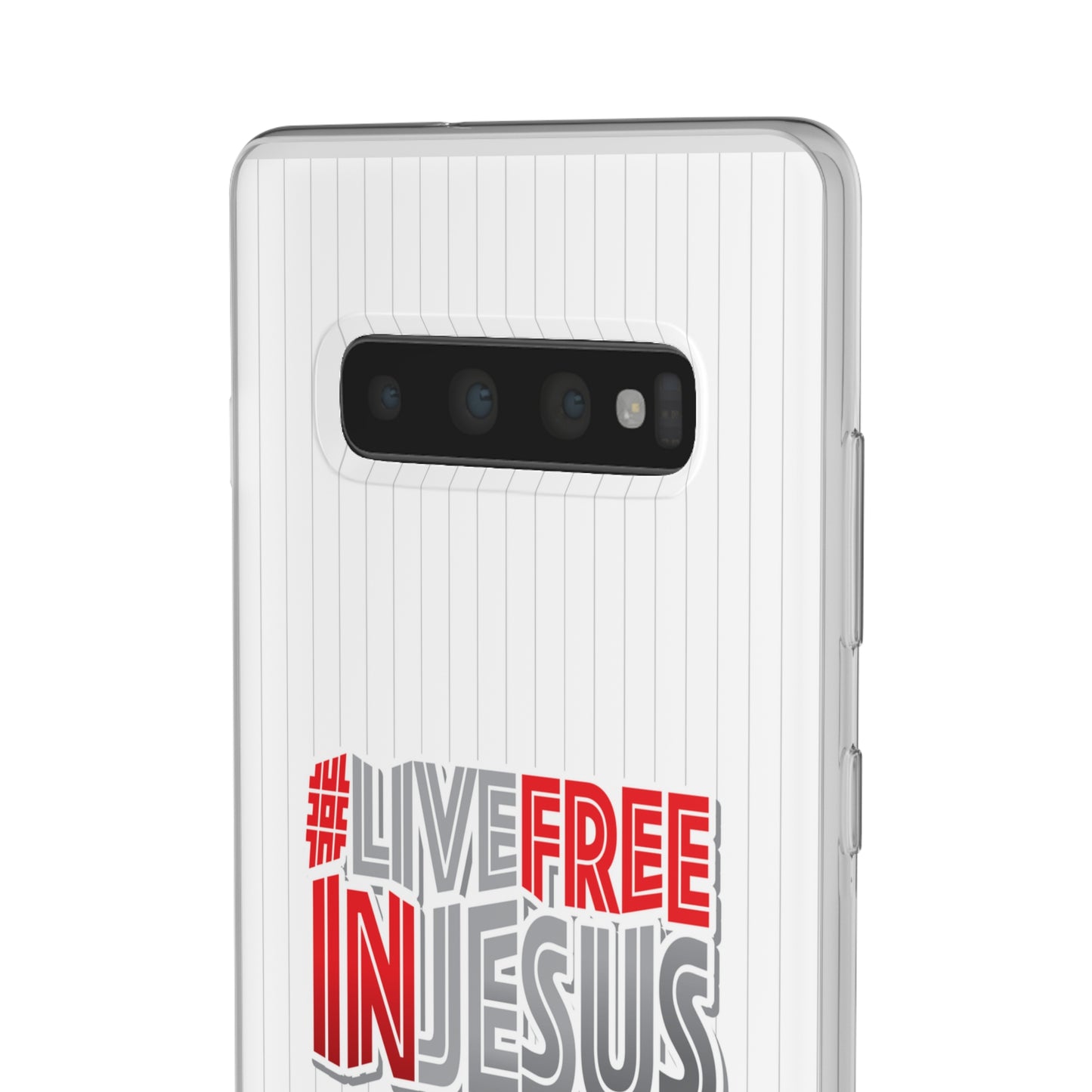Mavrix #LIVEFREEINJESUS - Flexi Cases