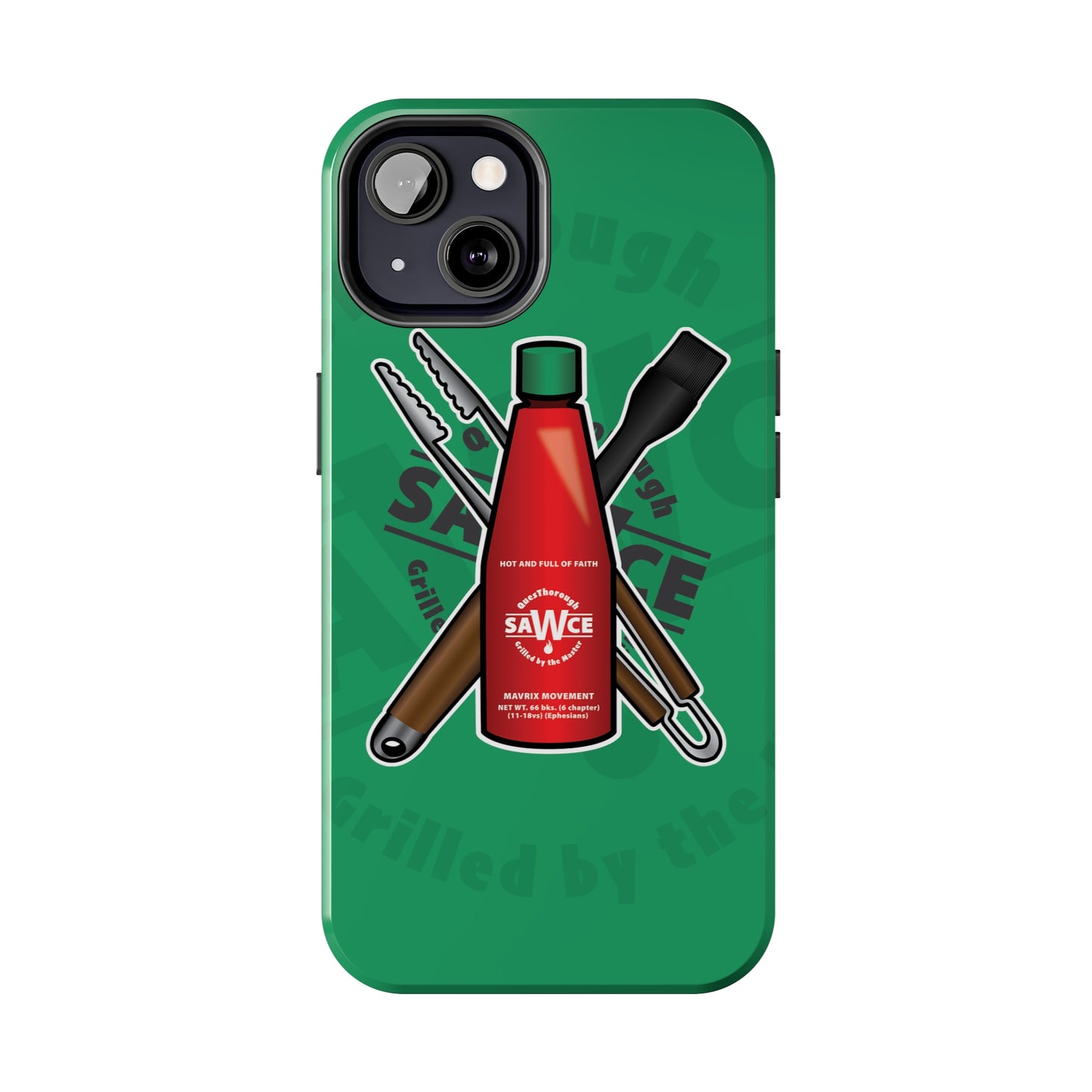 QuesThorough - saWce Bottle - Case Mate Tough Phone Cases