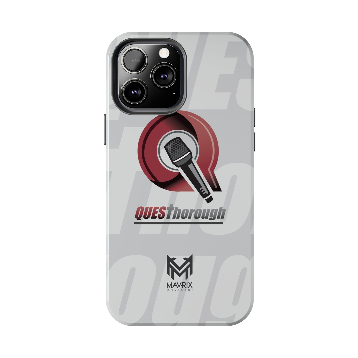 Mavrix QuesThorough Red - Case Mate Tough Phone Cases