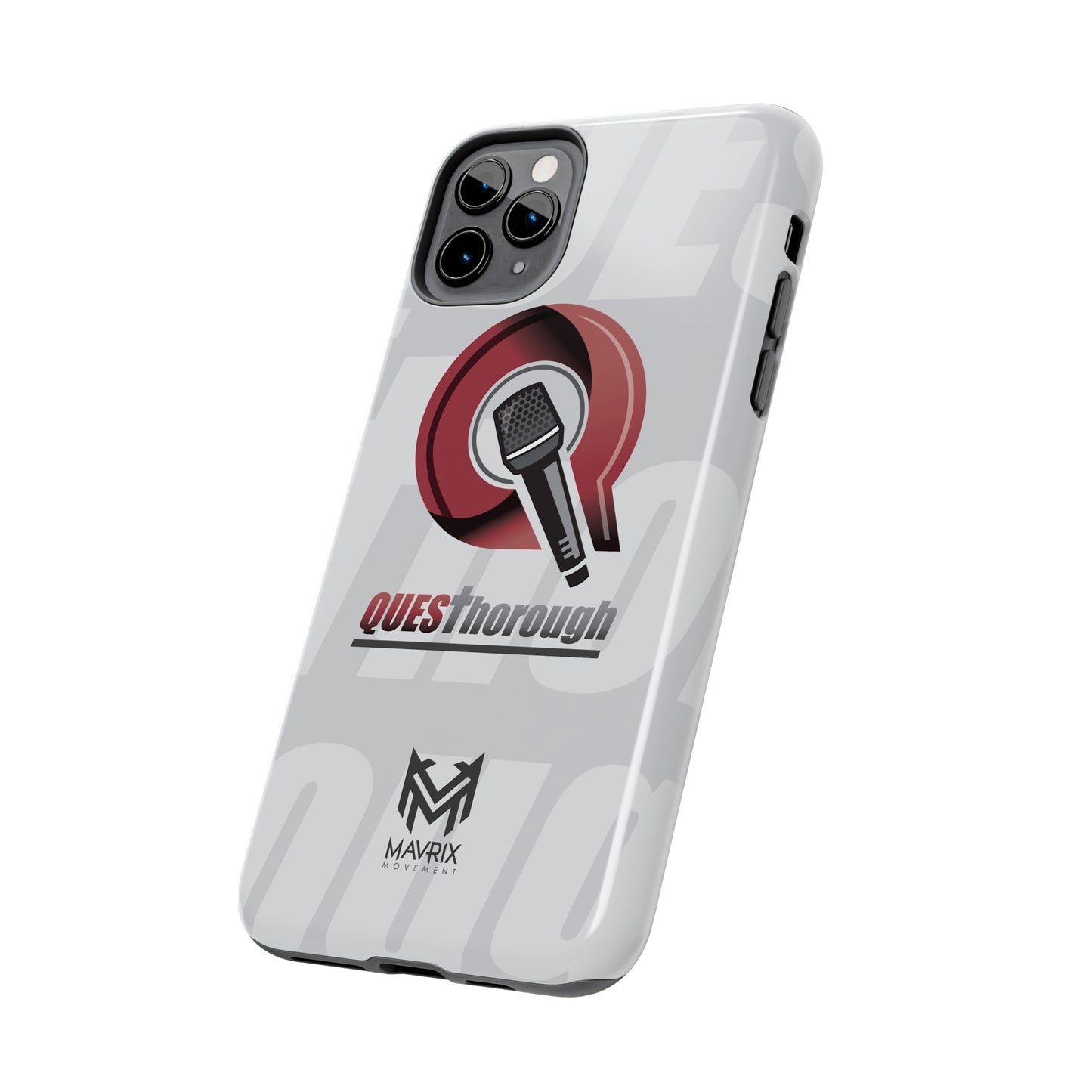 Mavrix QuesThorough Red - Case Mate Tough Phone Cases