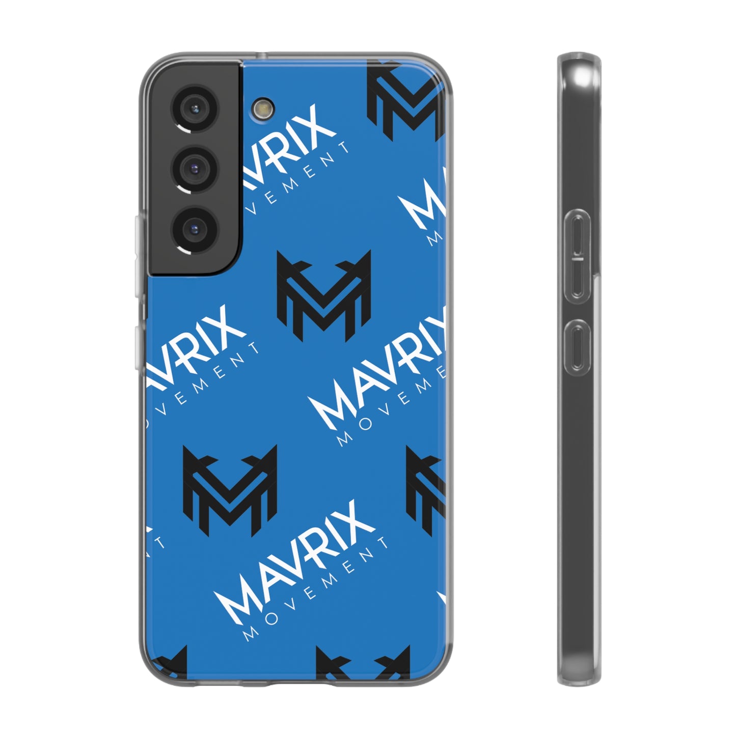 Mavrix Blue Pattern - Flexi Cases