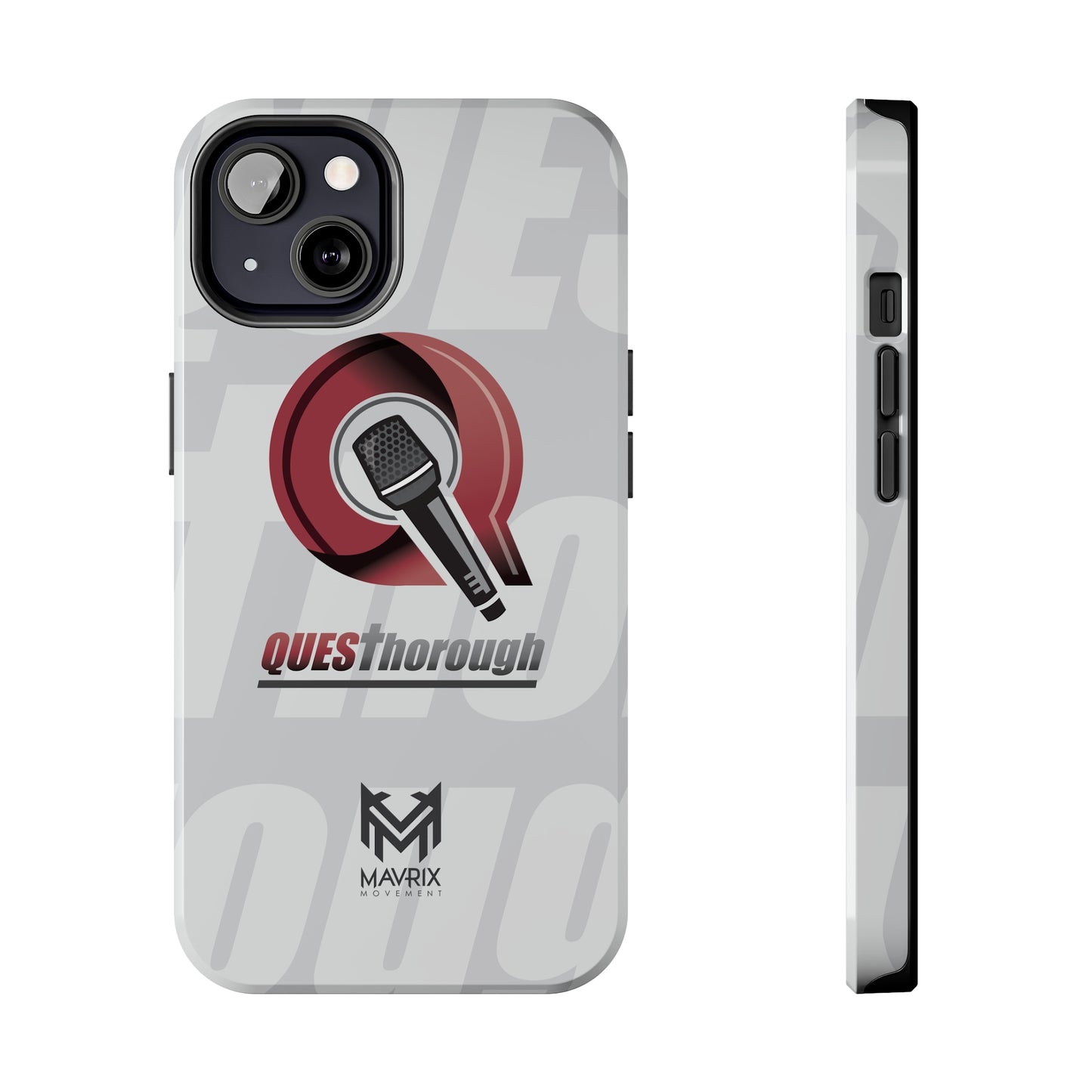 Mavrix QuesThorough Red - Case Mate Tough Phone Cases