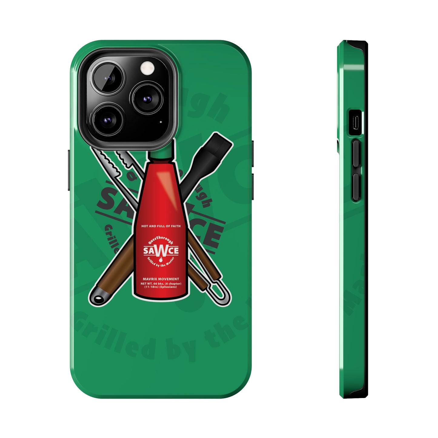 QuesThorough - saWce Bottle - Case Mate Tough Phone Cases