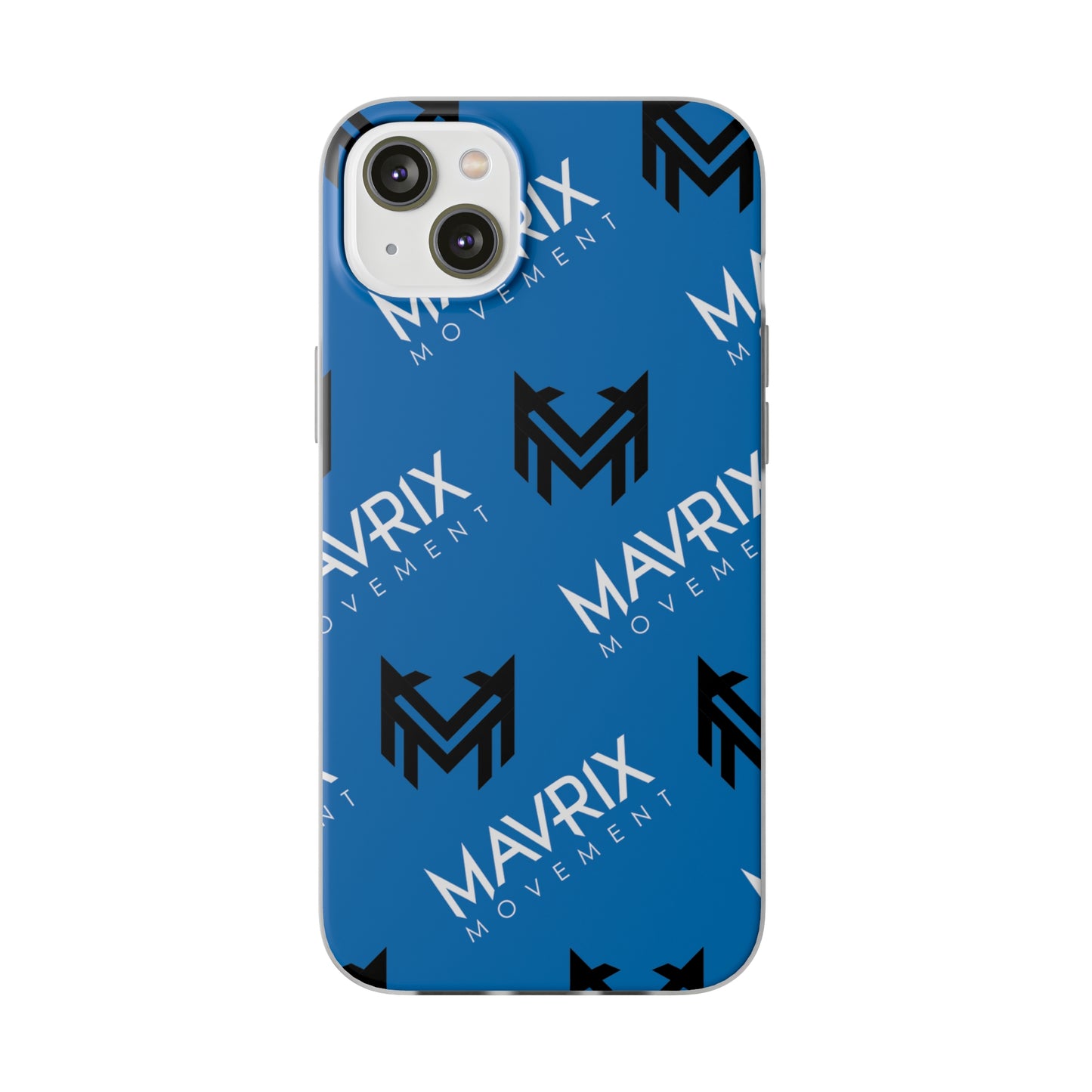 Mavrix Blue Pattern - Flexi Cases