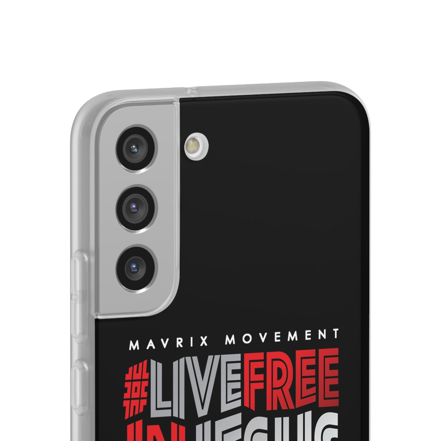 Mavrix #LIVEFREEINJESUS - Flexi Cases
