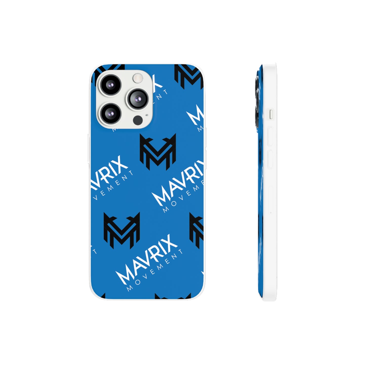 Mavrix Blue Pattern - Flexi Cases