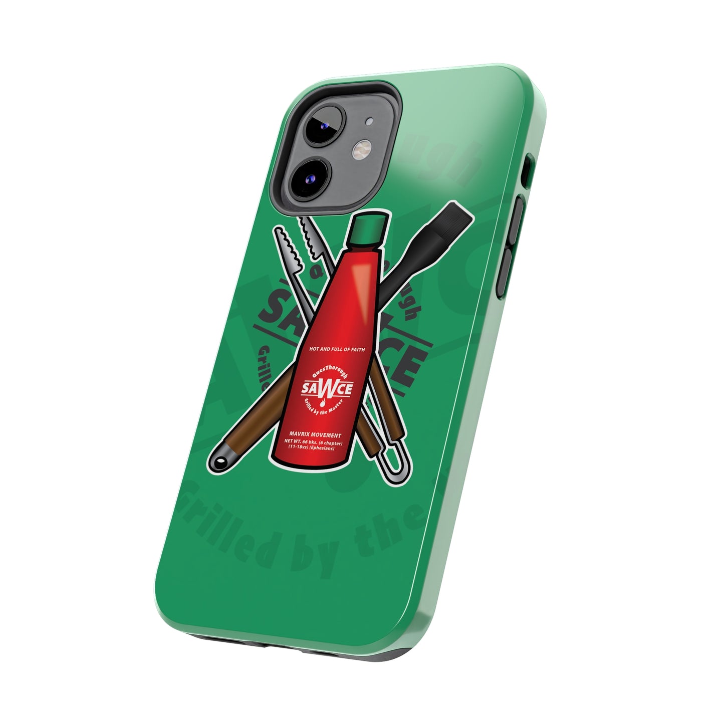 QuesThorough - saWce Bottle - Case Mate Tough Phone Cases
