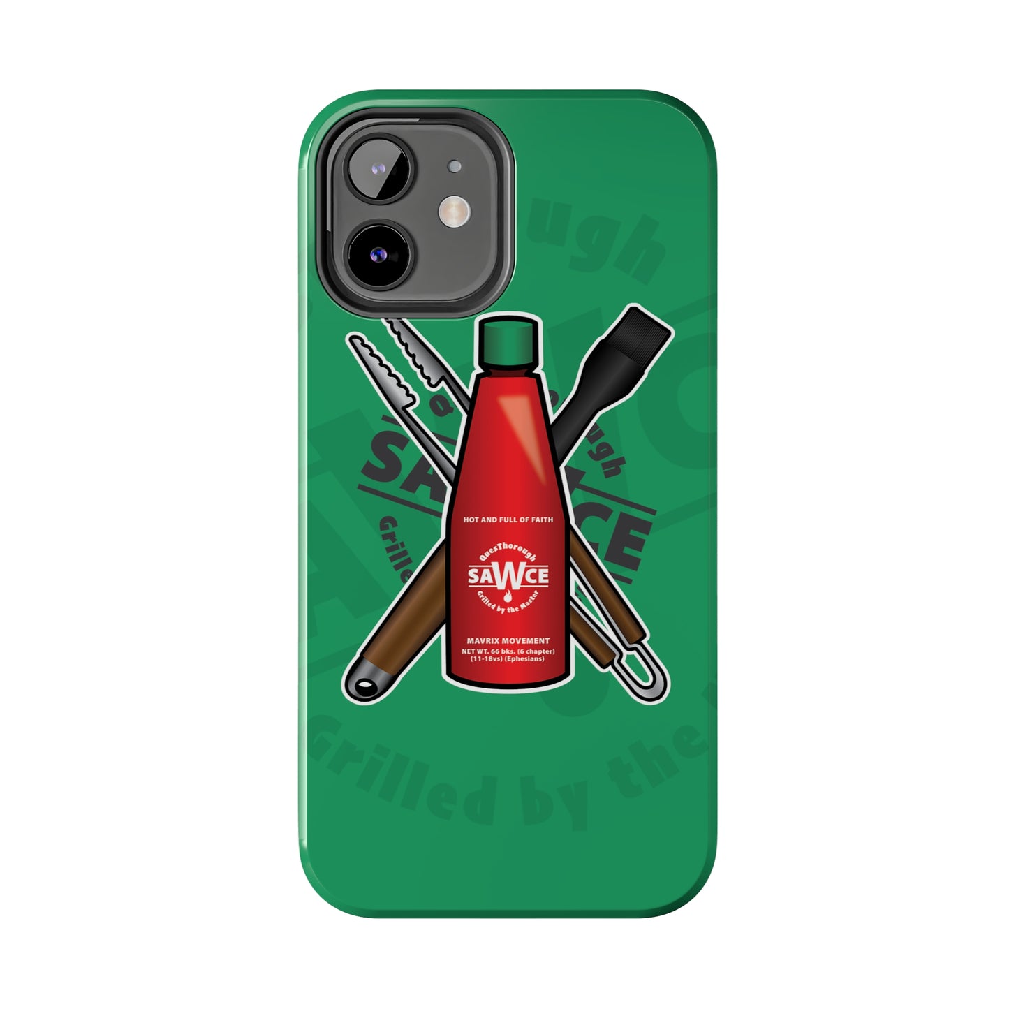 QuesThorough - saWce Bottle - Case Mate Tough Phone Cases