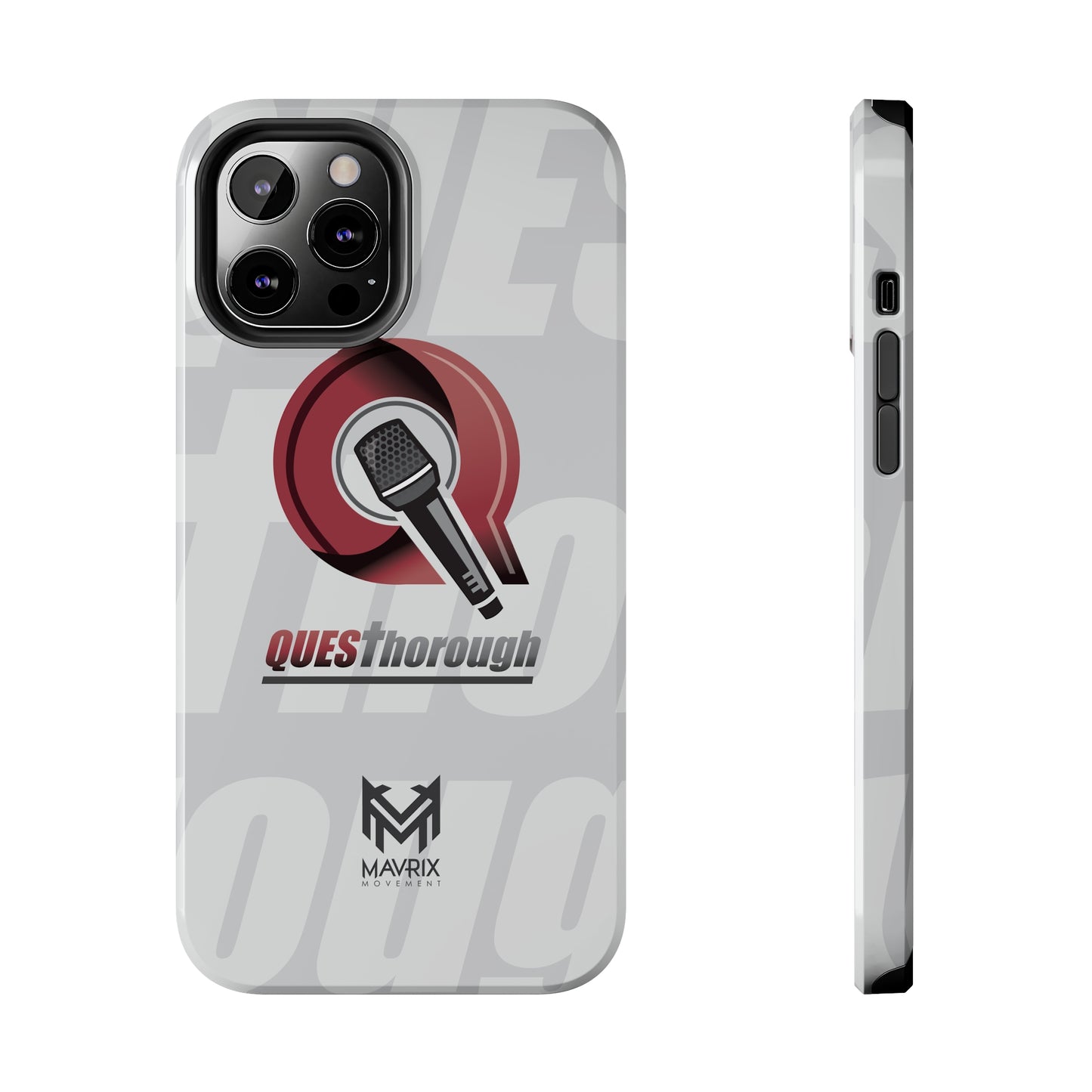 Mavrix QuesThorough Red - Case Mate Tough Phone Cases