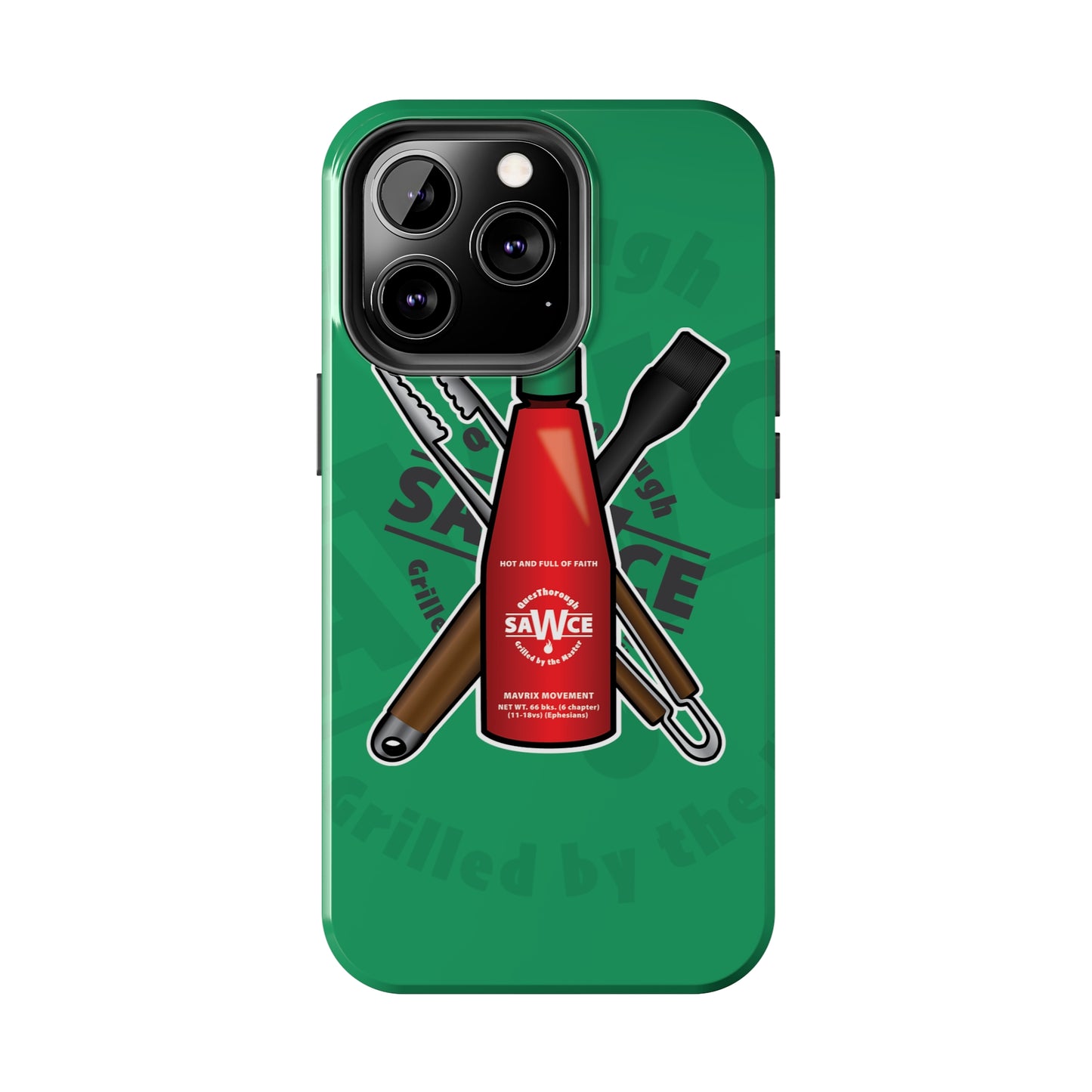 QuesThorough - saWce Bottle - Case Mate Tough Phone Cases
