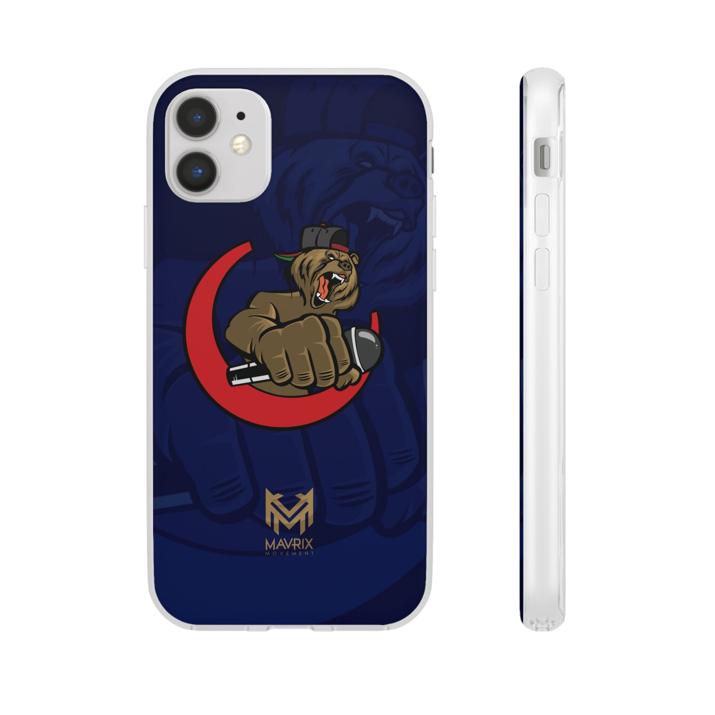 Lac Grizzly Logo - Flexi Cases