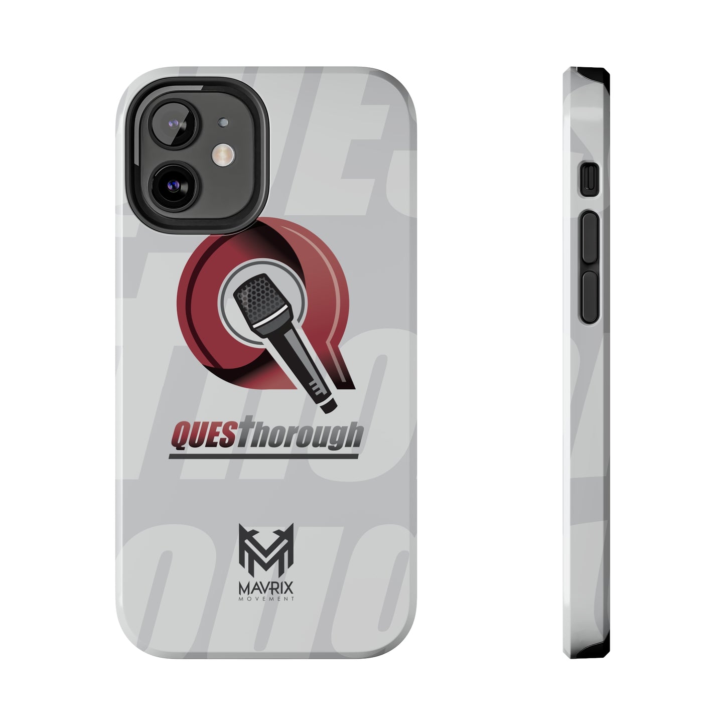 Mavrix QuesThorough Red - Case Mate Tough Phone Cases