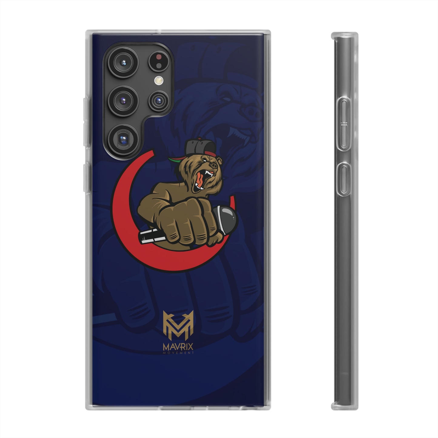 Lac Grizzly Logo - Flexi Cases