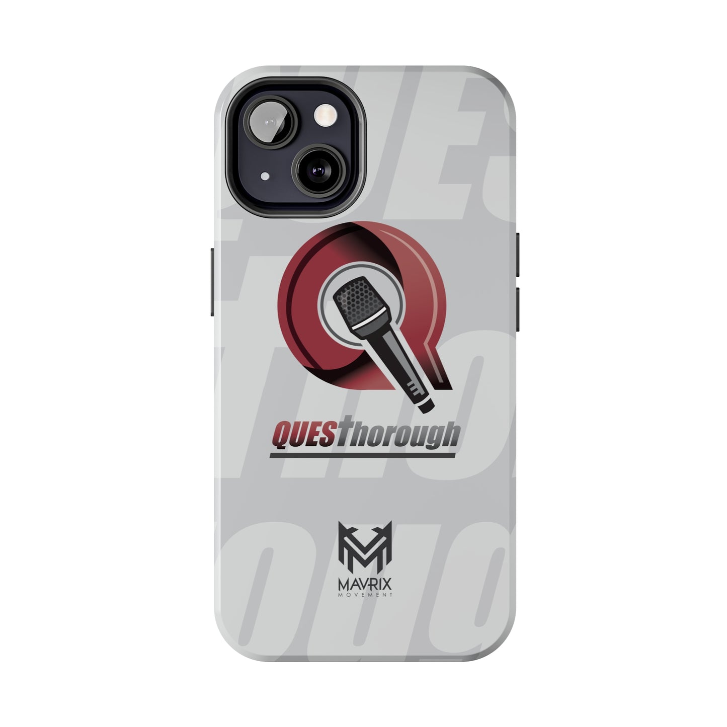 Mavrix QuesThorough Red - Case Mate Tough Phone Cases