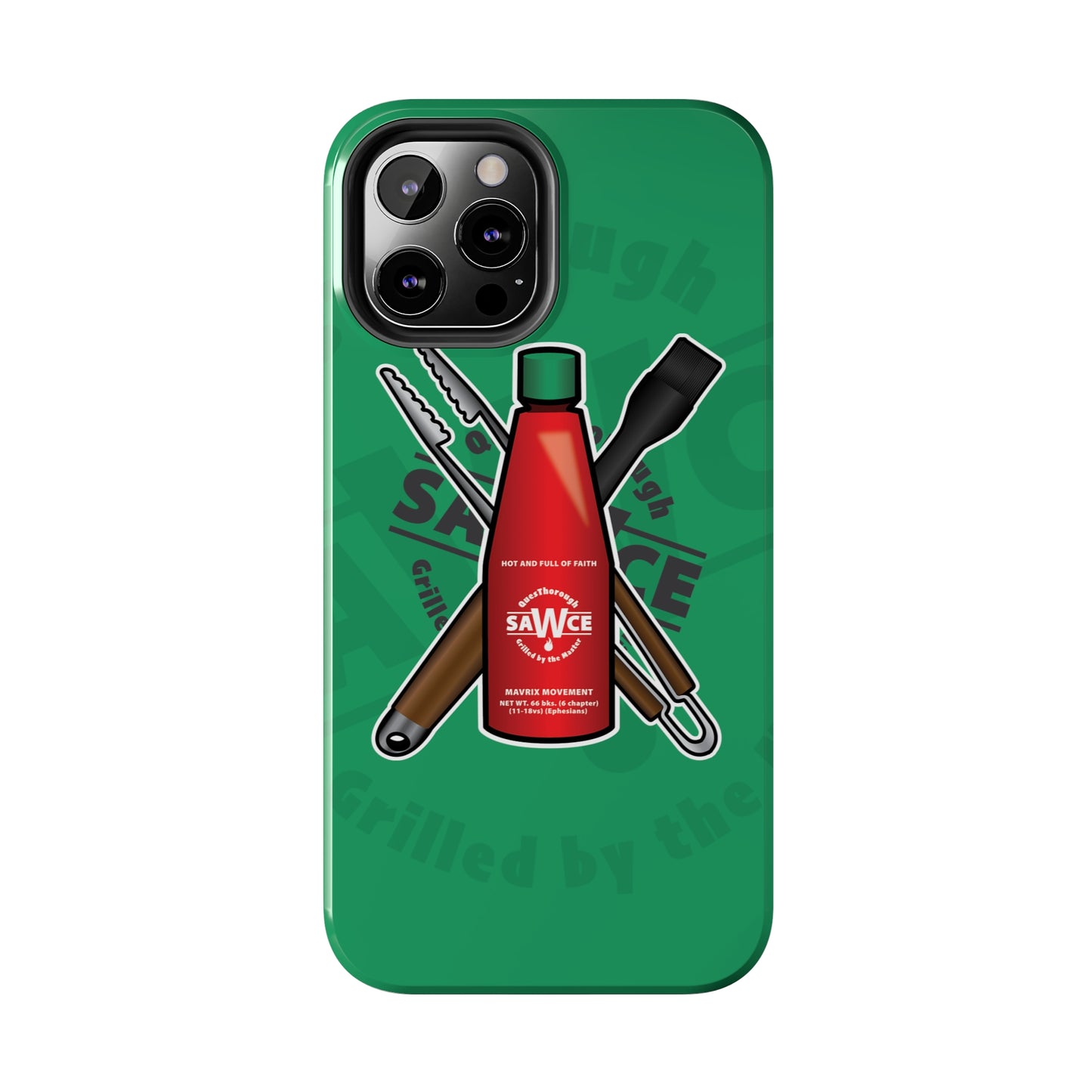QuesThorough - saWce Bottle - Case Mate Tough Phone Cases