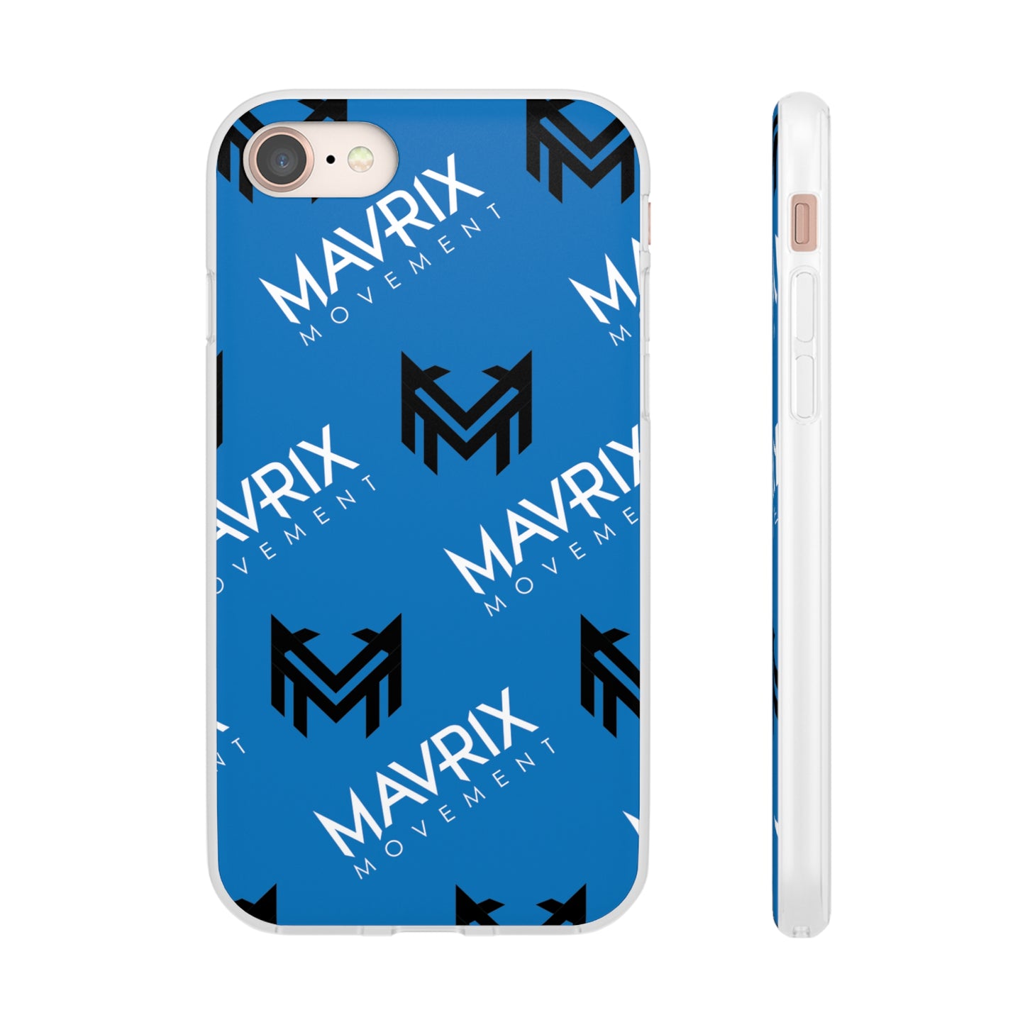 Mavrix Blue Pattern - Flexi Cases