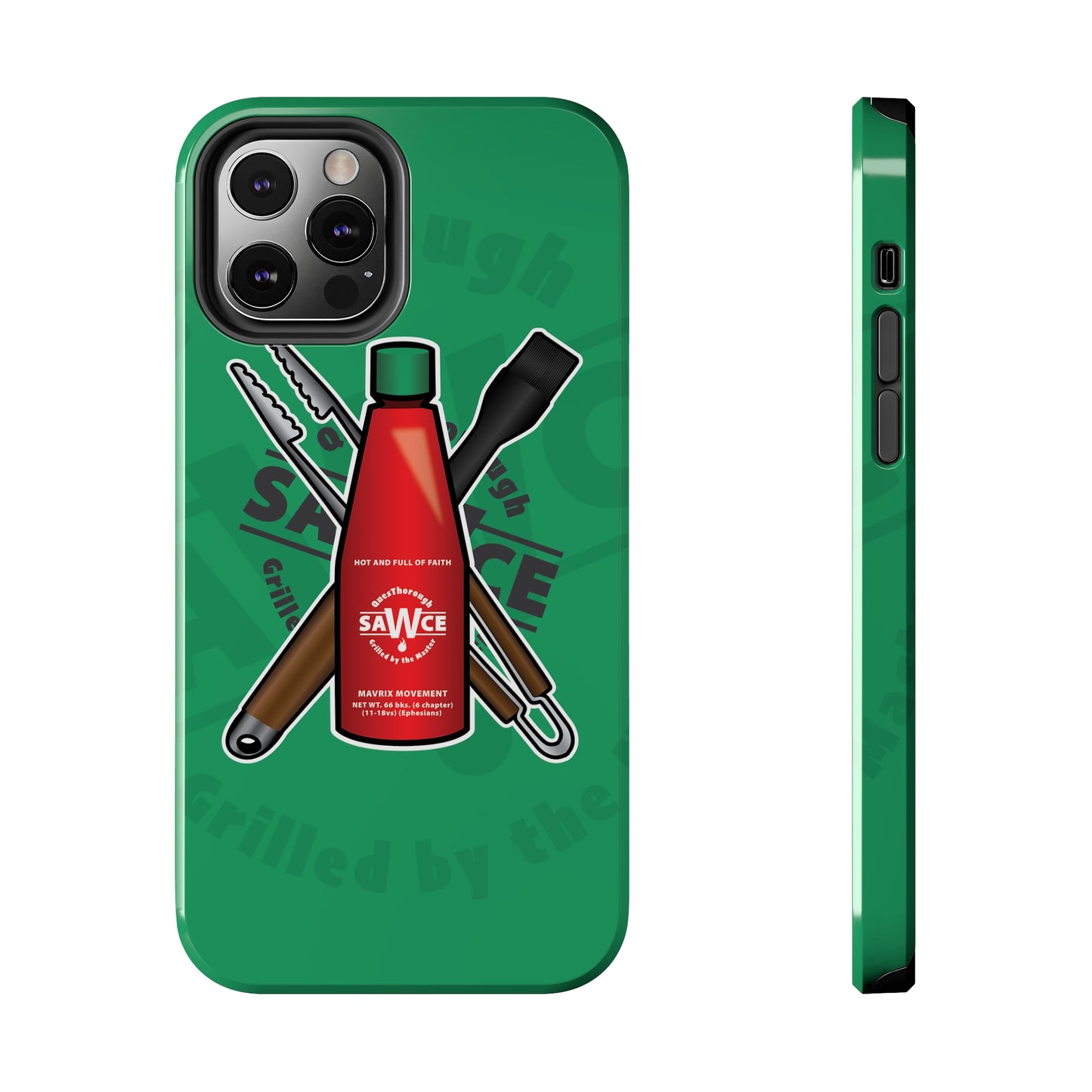 QuesThorough - saWce Bottle - Case Mate Tough Phone Cases