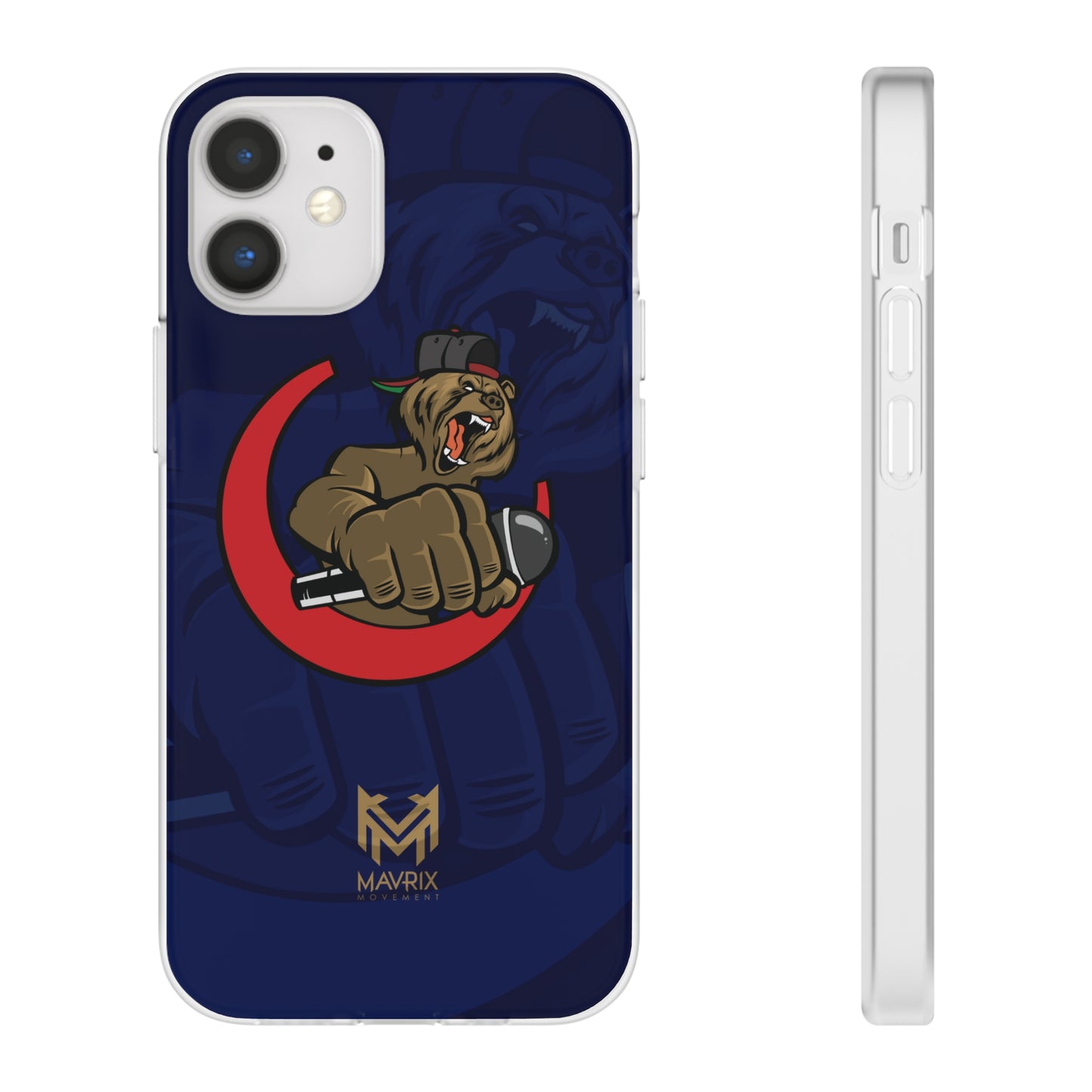 Lac Grizzly Logo - Flexi Cases