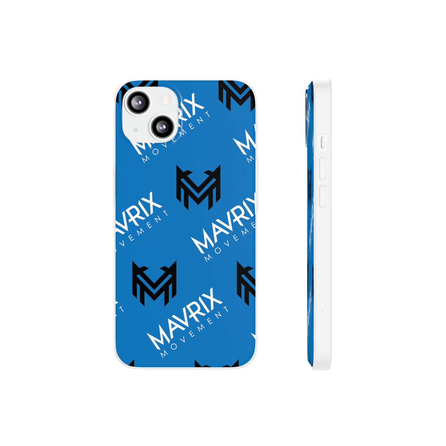 Mavrix Blue Pattern - Flexi Cases