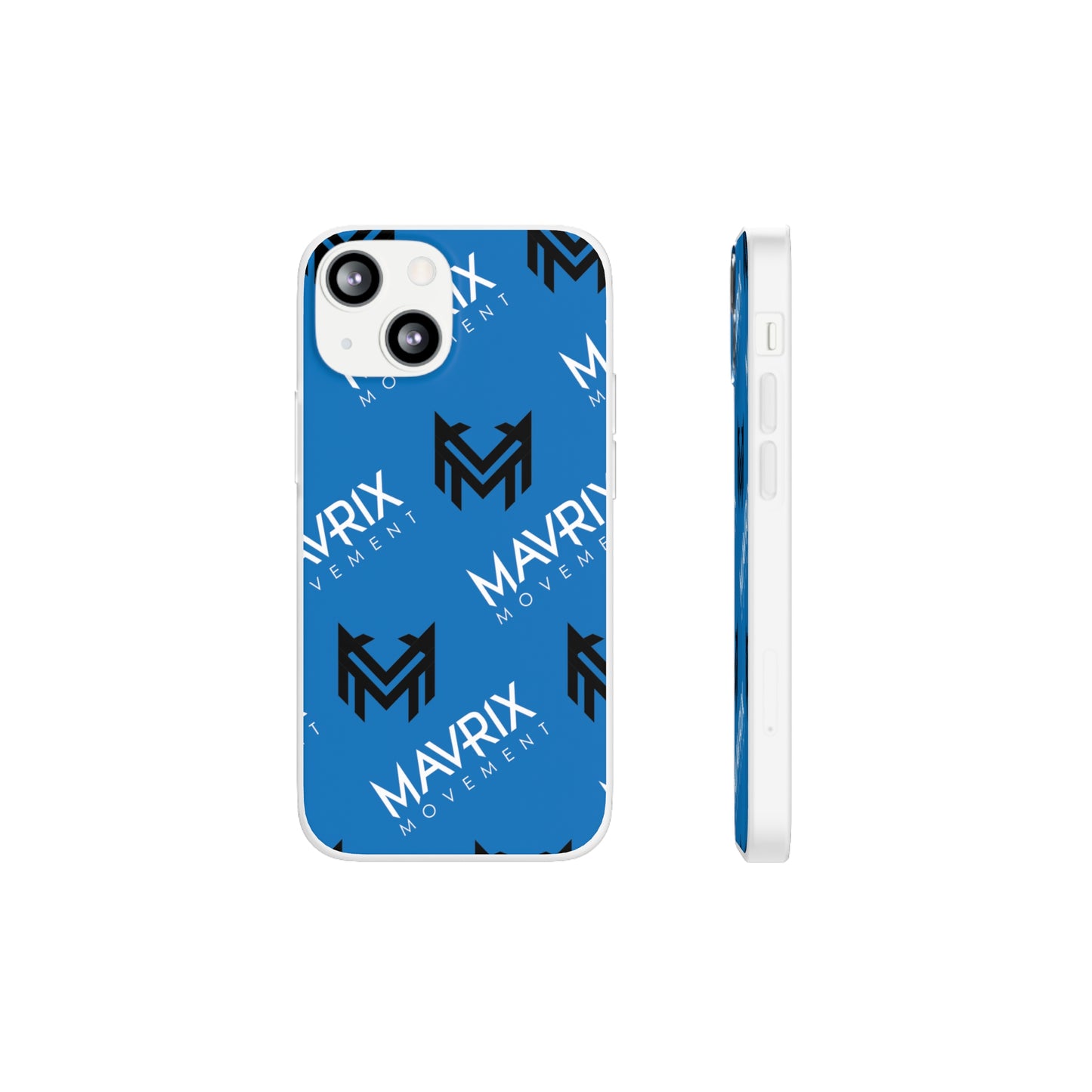 Mavrix Blue Pattern - Flexi Cases
