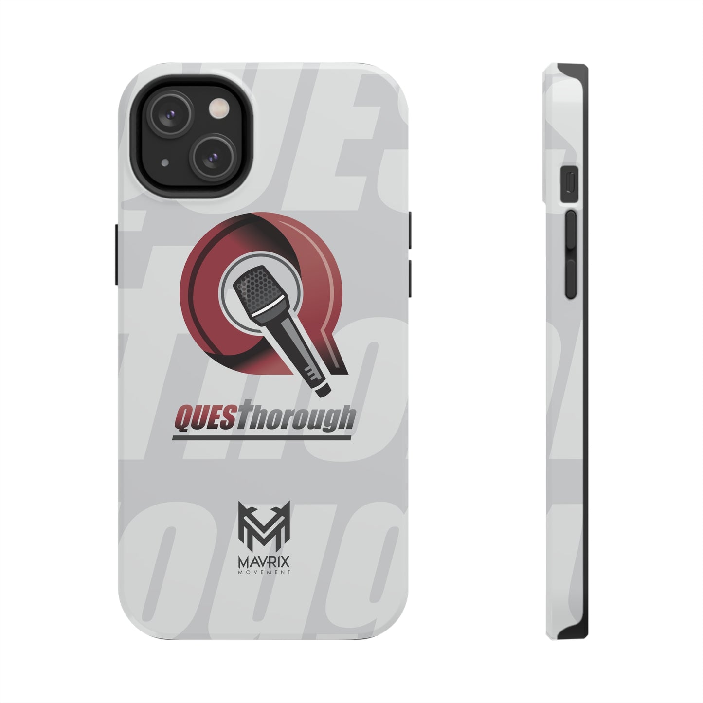 Mavrix QuesThorough Red - Case Mate Tough Phone Cases