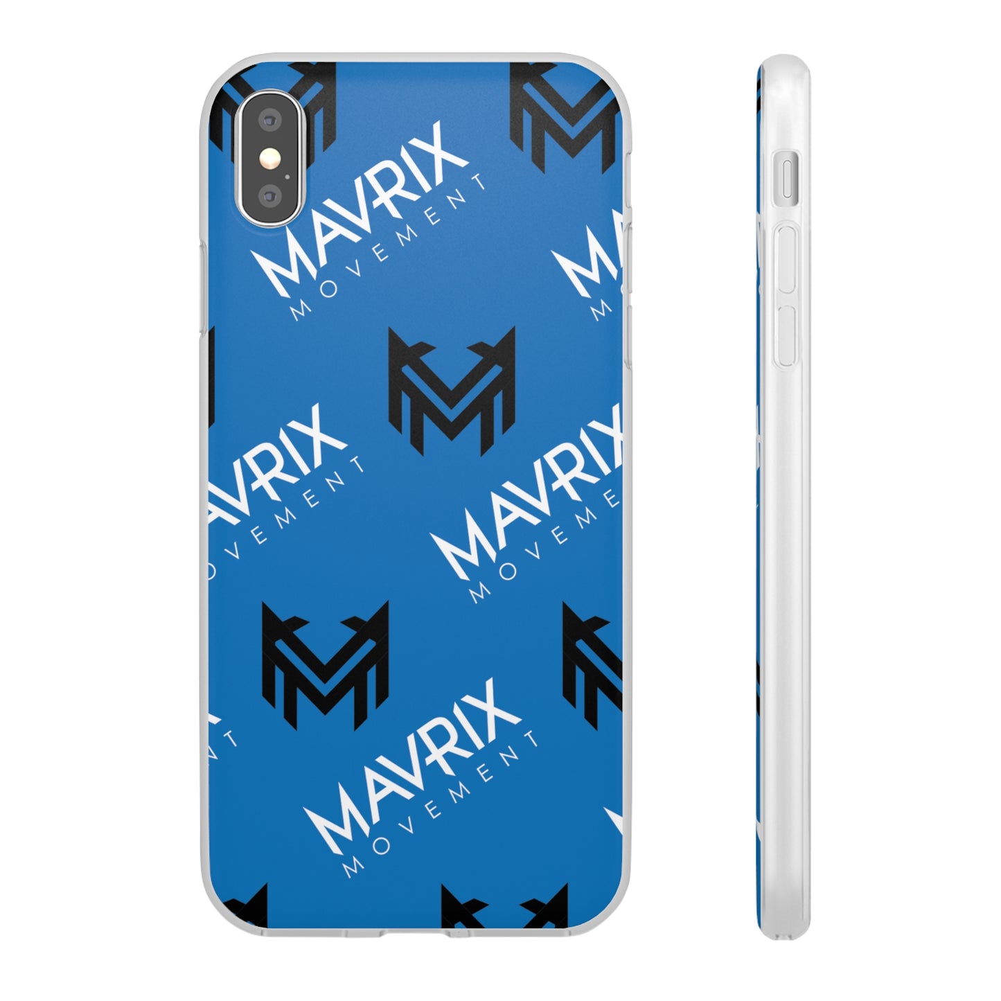 Mavrix Blue Pattern - Flexi Cases