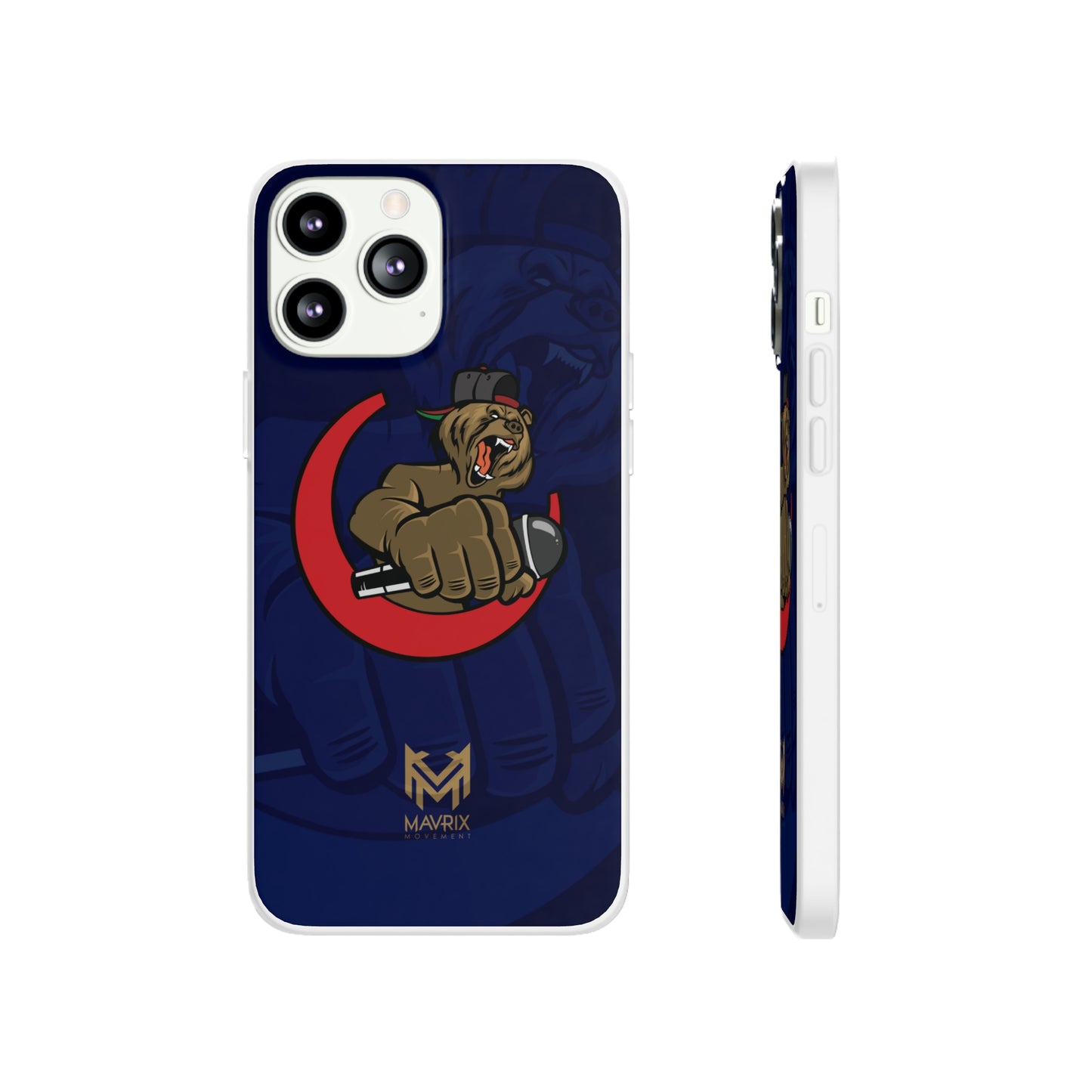 Lac Grizzly Logo - Flexi Cases