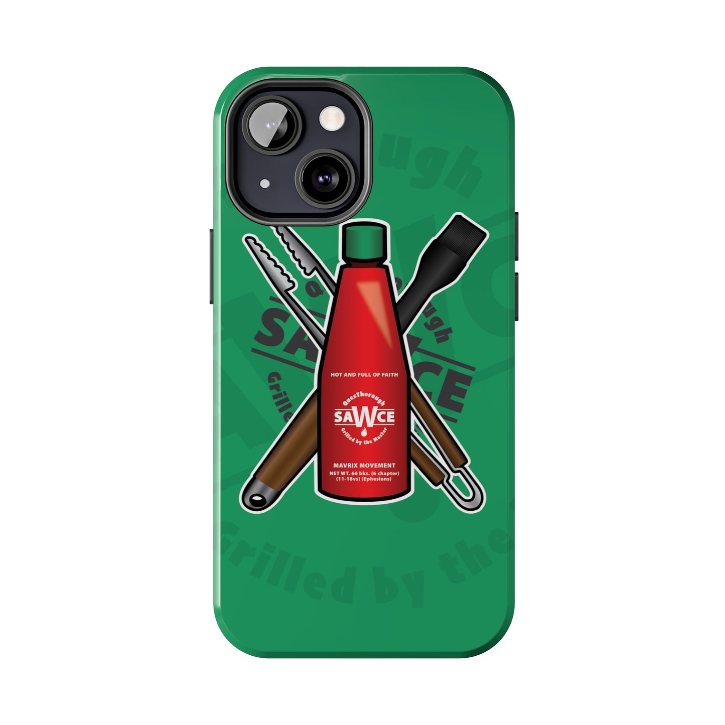 QuesThorough - saWce Bottle - Case Mate Tough Phone Cases