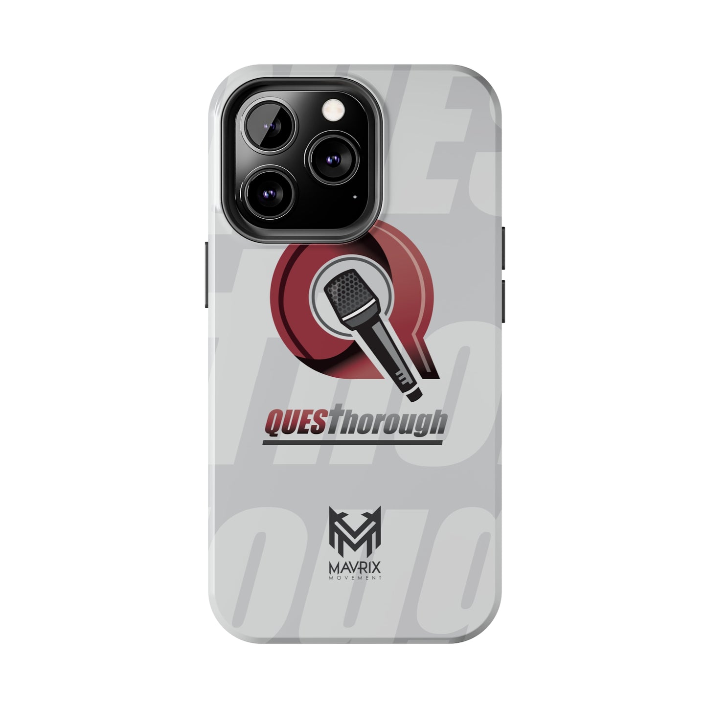 Mavrix QuesThorough Red - Case Mate Tough Phone Cases