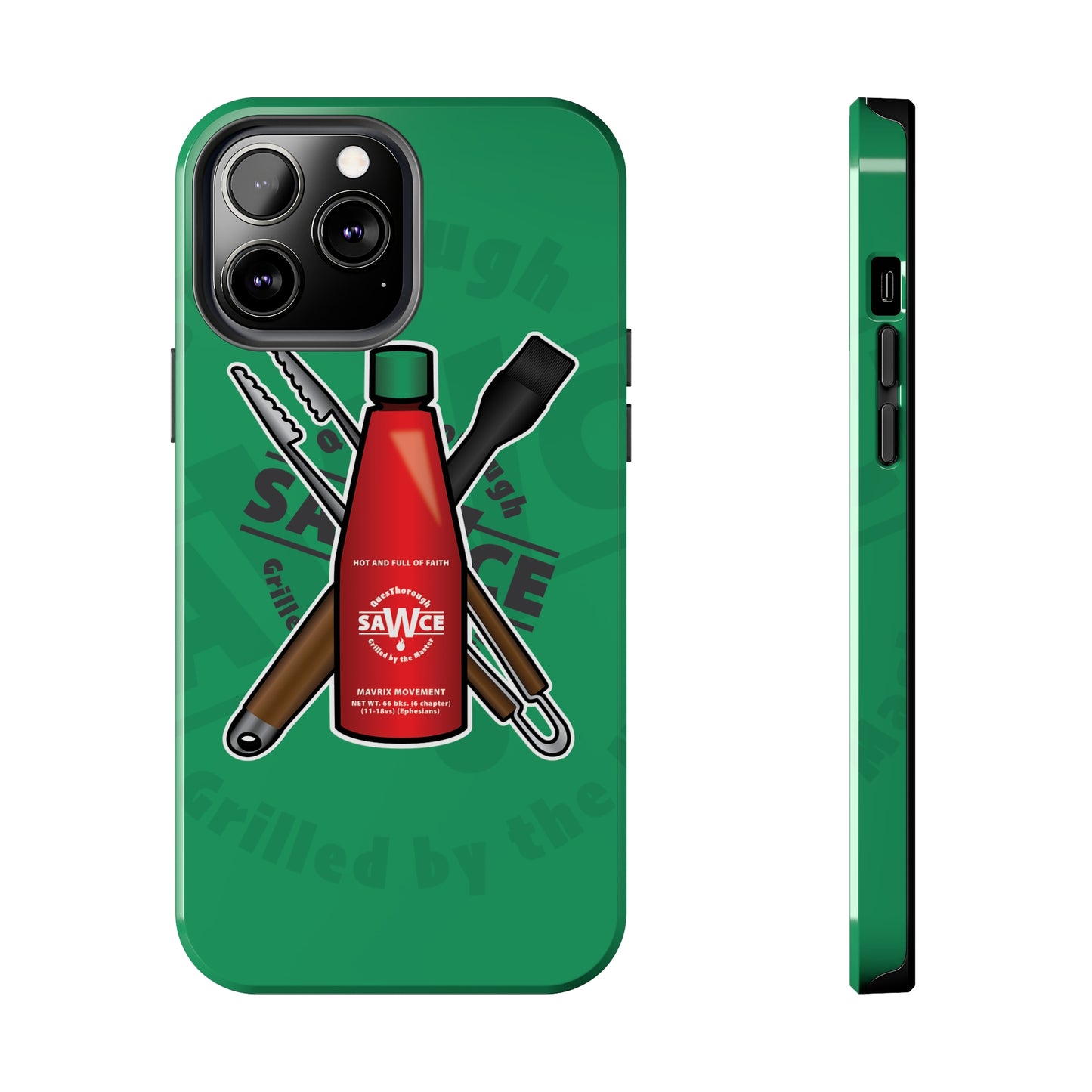 QuesThorough - saWce Bottle - Case Mate Tough Phone Cases