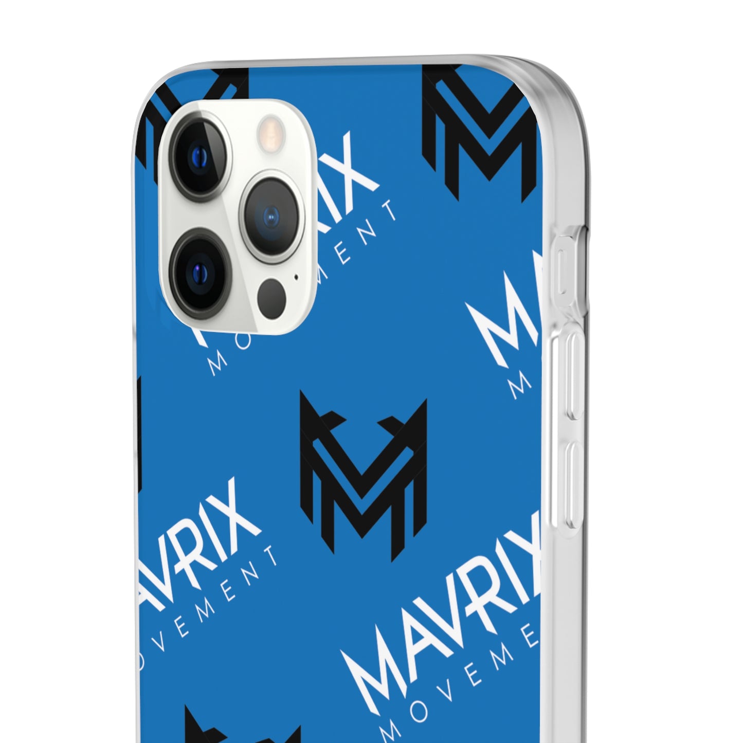 Mavrix Blue Pattern - Flexi Cases