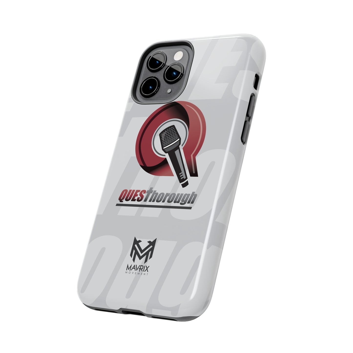 Mavrix QuesThorough Red - Case Mate Tough Phone Cases
