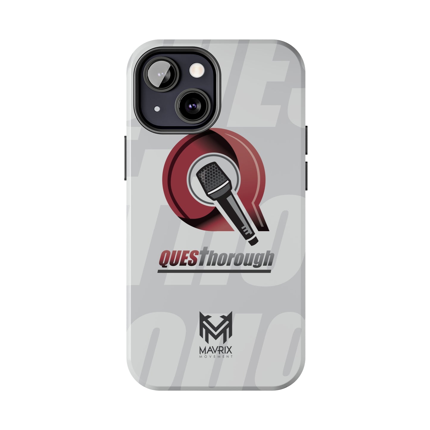 Mavrix QuesThorough Red - Case Mate Tough Phone Cases