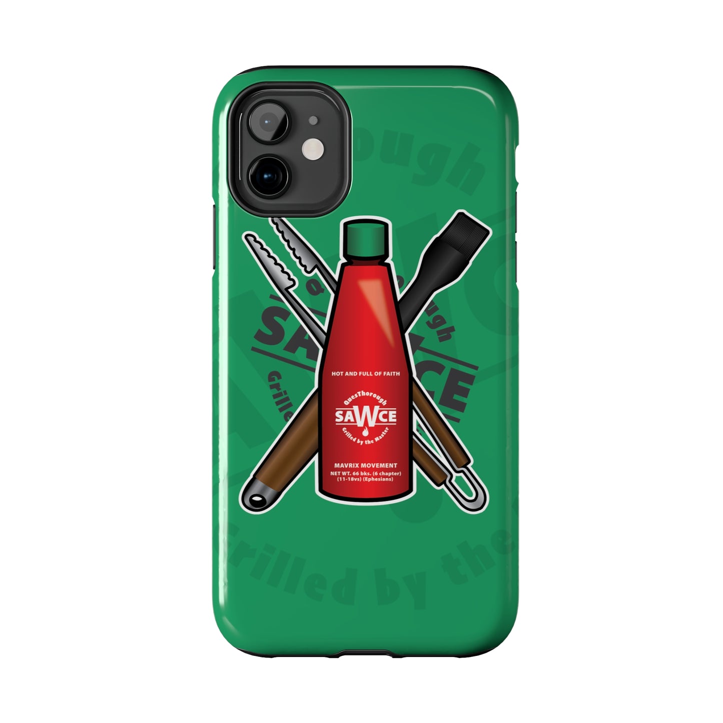 QuesThorough - saWce Bottle - Case Mate Tough Phone Cases