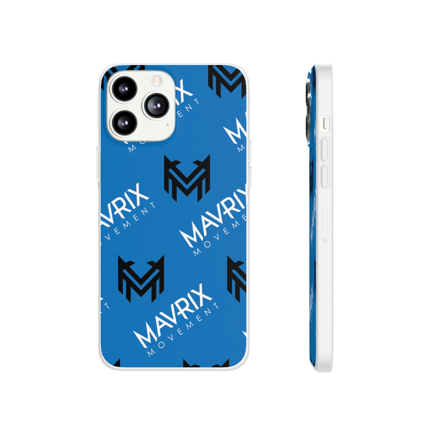 Mavrix Blue Pattern - Flexi Cases