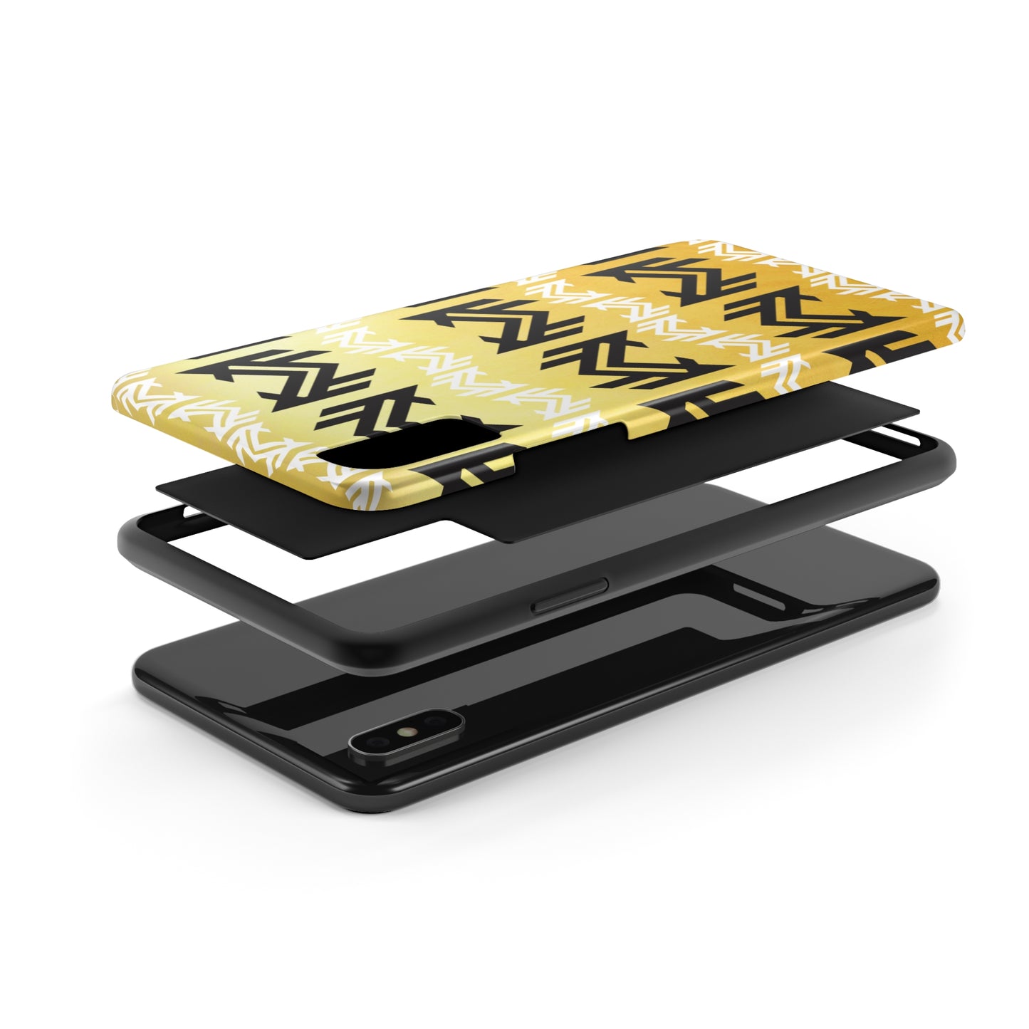 Mavrix Gold Pattern - Case Mate Tough Phone Cases