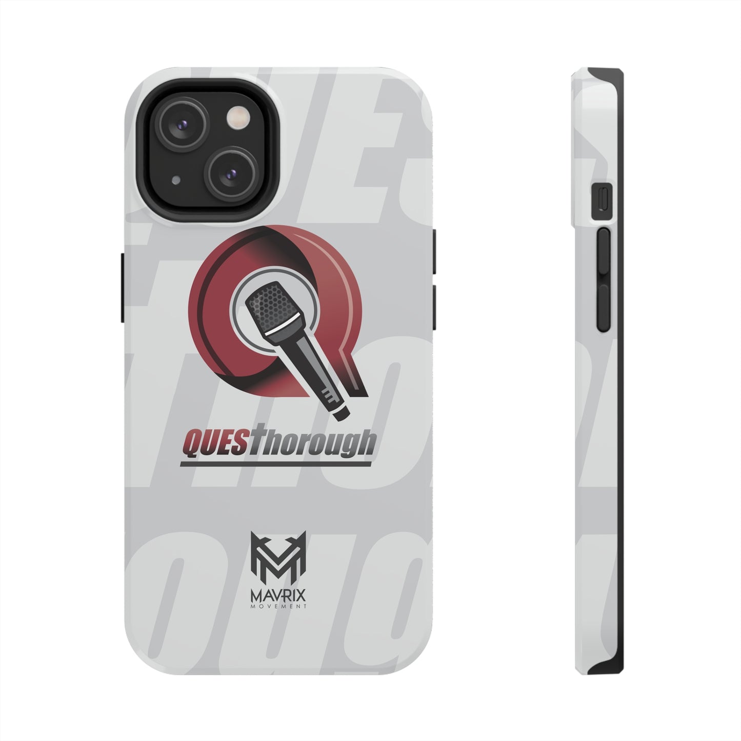 Mavrix QuesThorough Red - Case Mate Tough Phone Cases