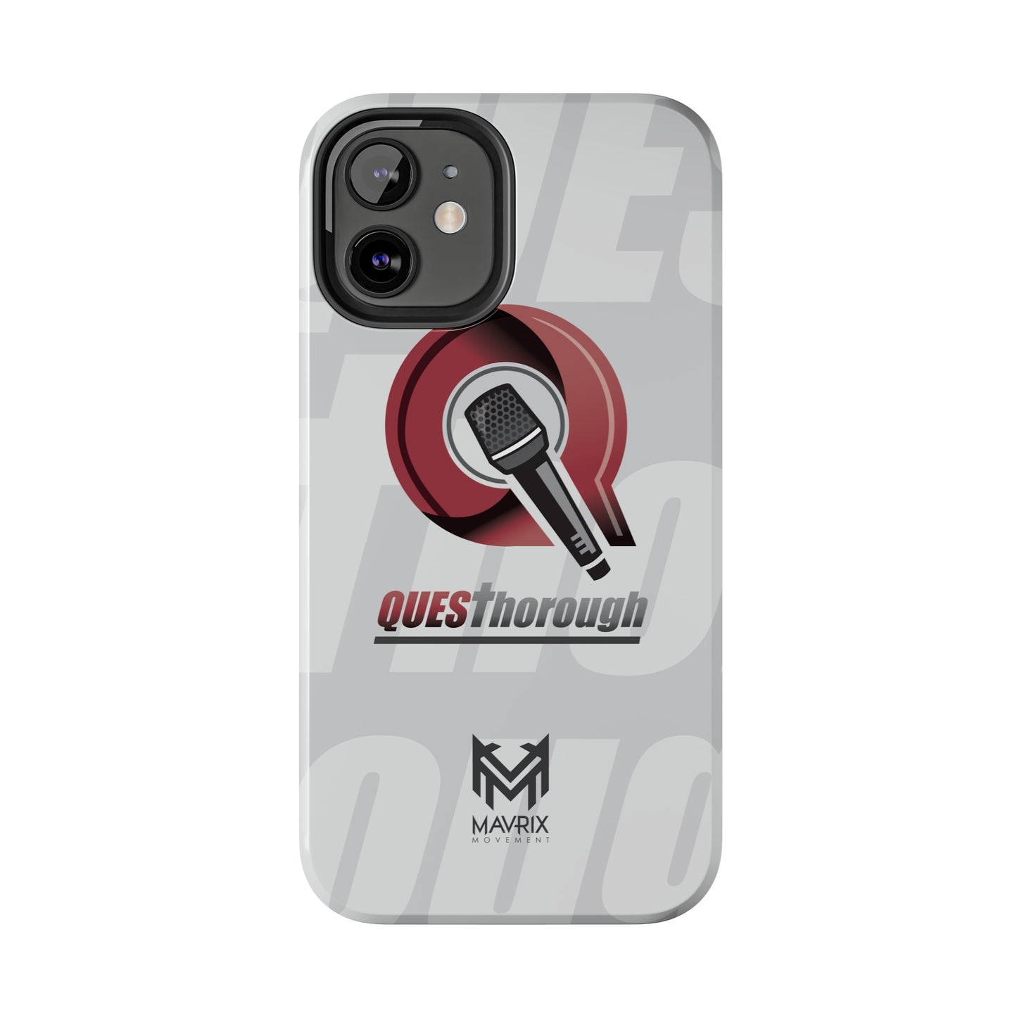 Mavrix QuesThorough Red - Case Mate Tough Phone Cases