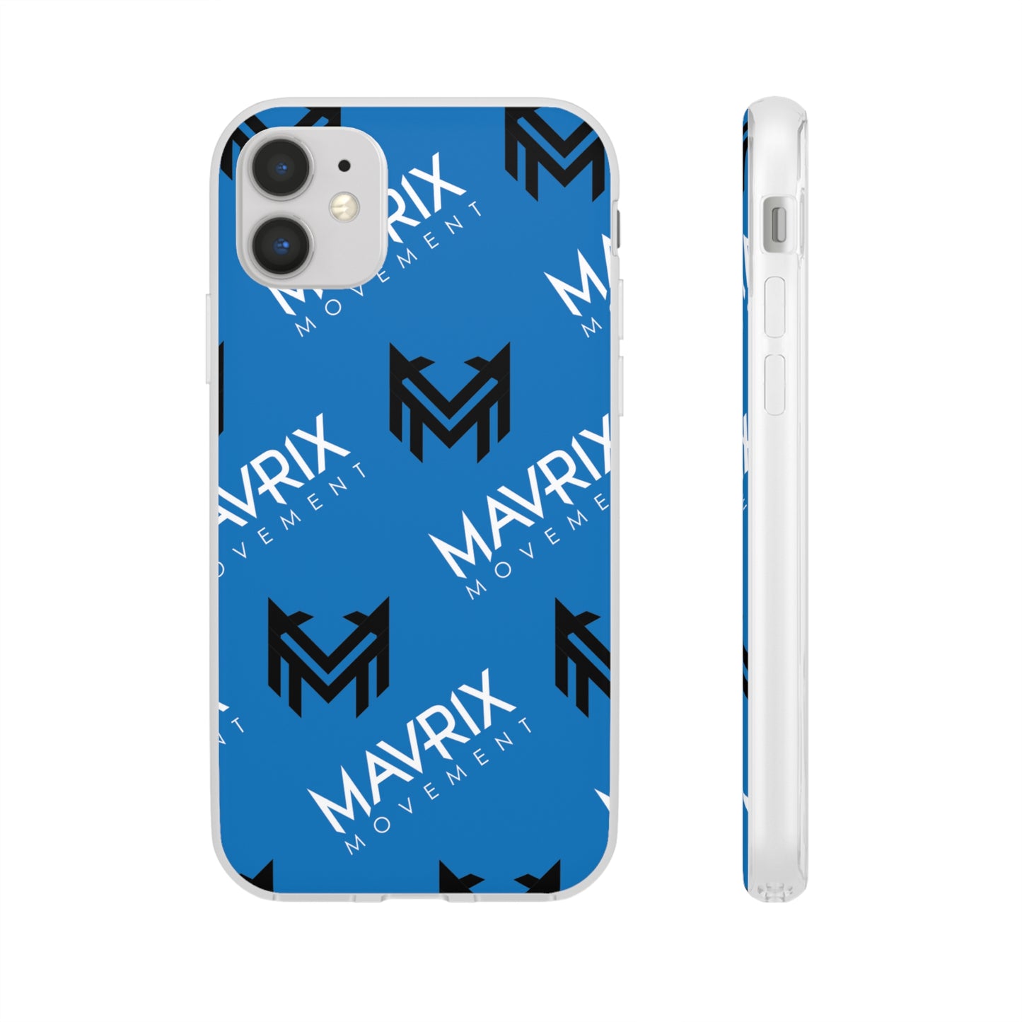 Mavrix Blue Pattern - Flexi Cases