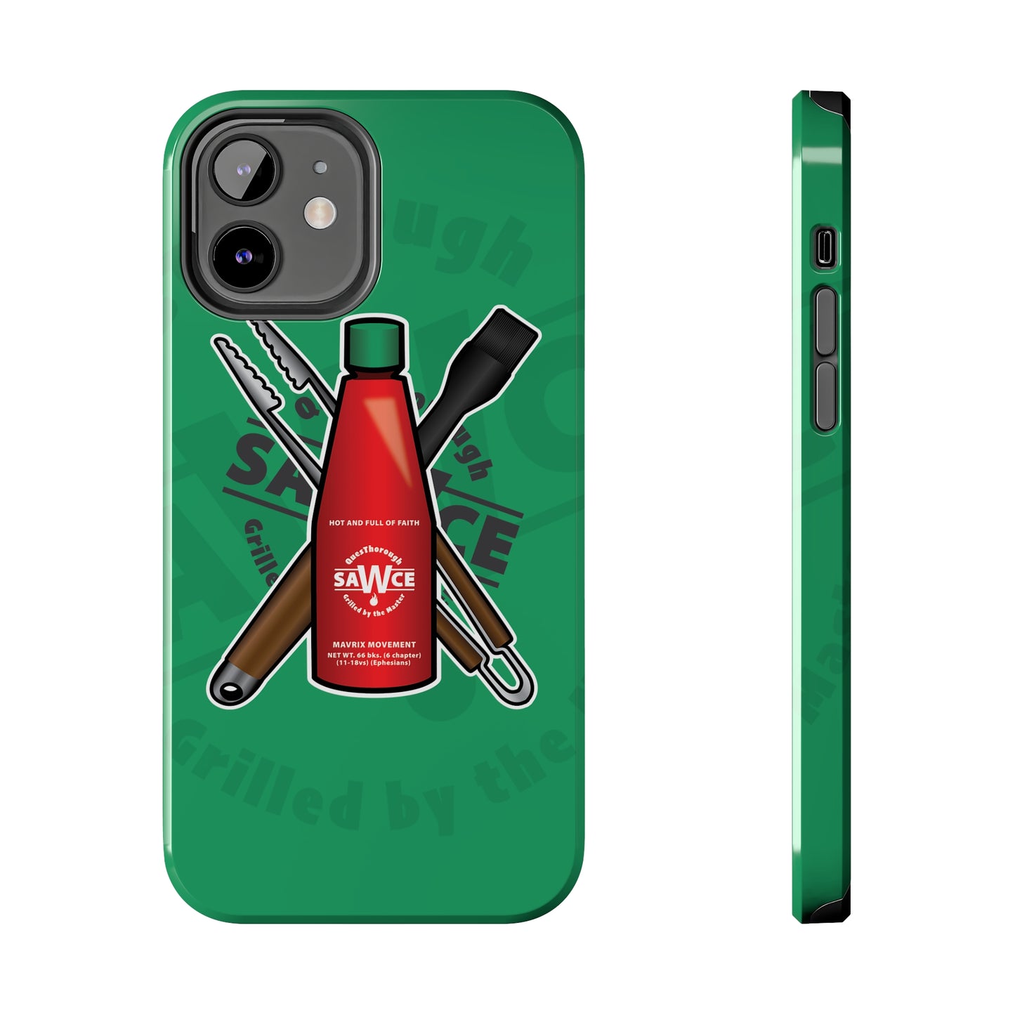 QuesThorough - saWce Bottle - Case Mate Tough Phone Cases