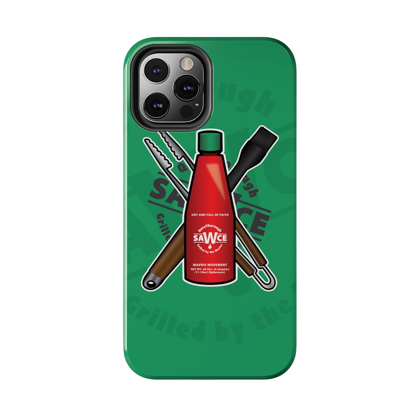 QuesThorough - saWce Bottle - Case Mate Tough Phone Cases