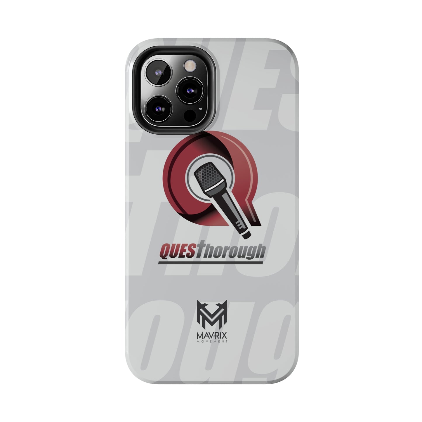 Mavrix QuesThorough Red - Case Mate Tough Phone Cases