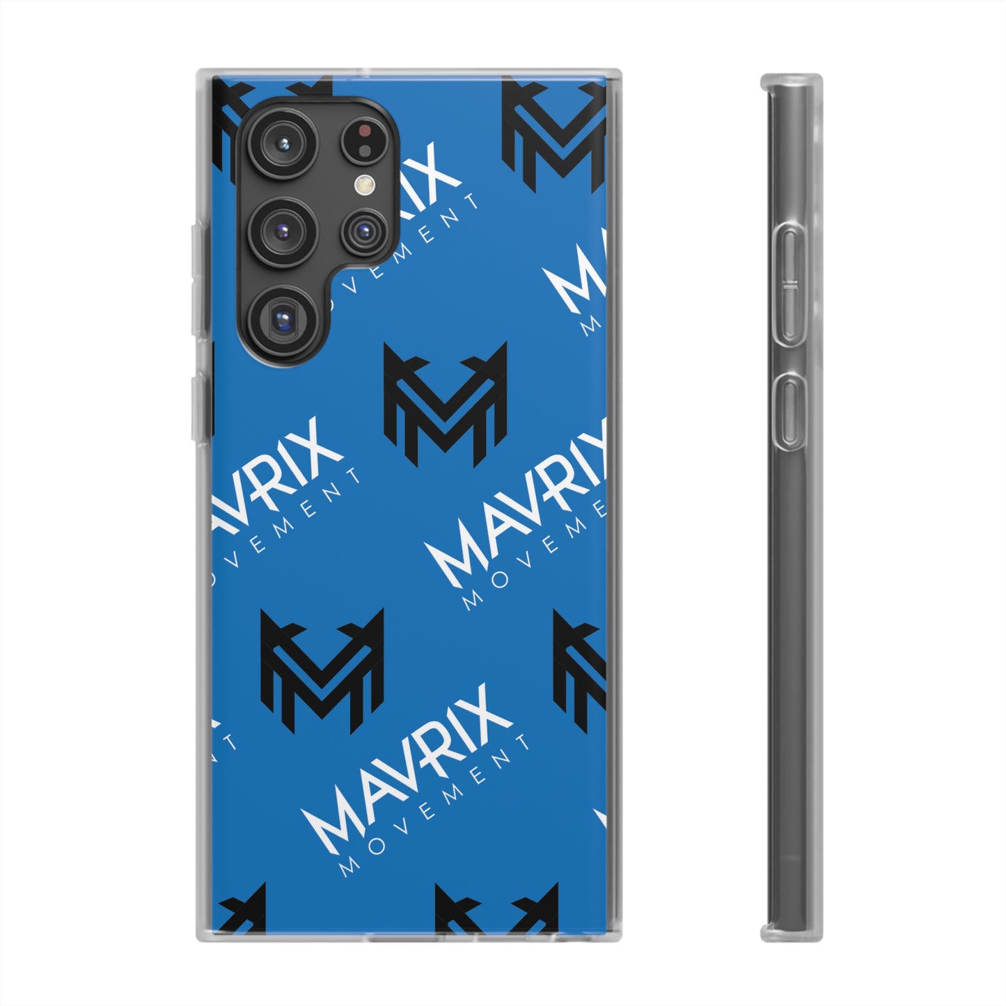 Mavrix Blue Pattern - Flexi Cases