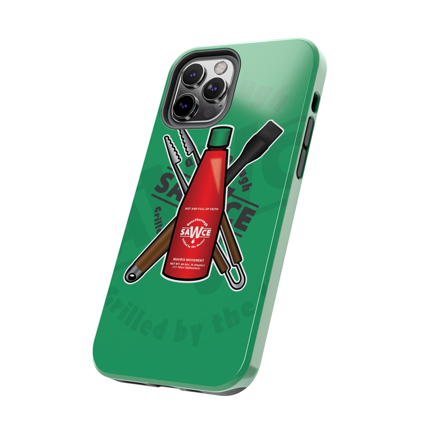 QuesThorough - saWce Bottle - Case Mate Tough Phone Cases