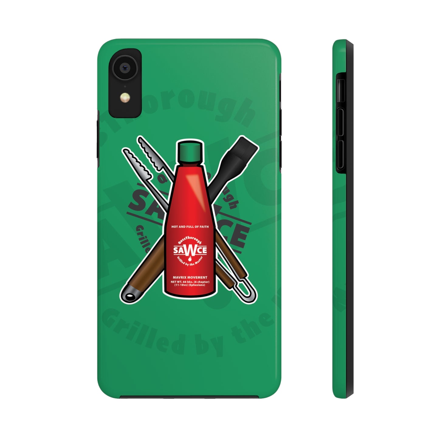 QuesThorough - saWce Bottle - Case Mate Tough Phone Cases