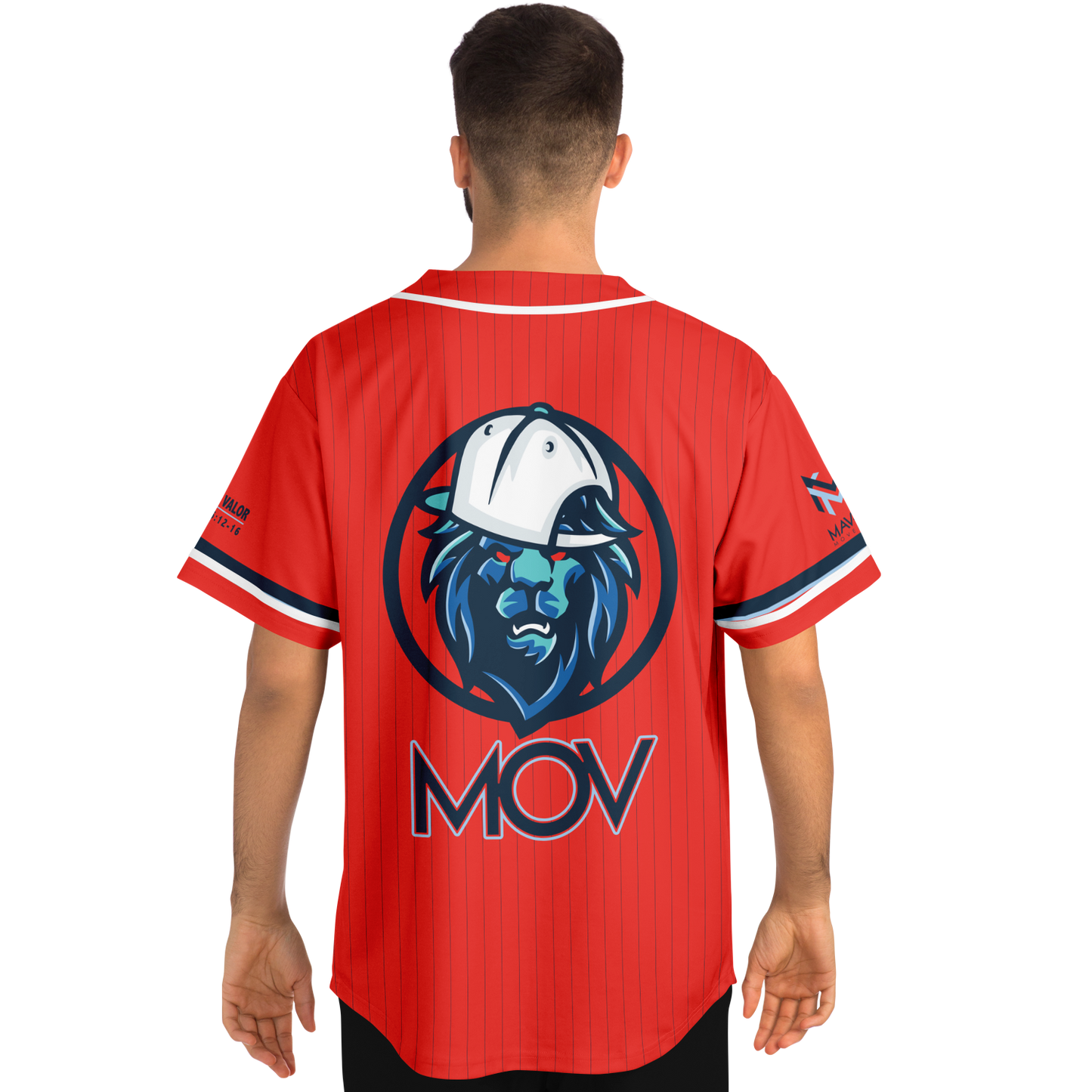 MOV Red Baseball Jersey