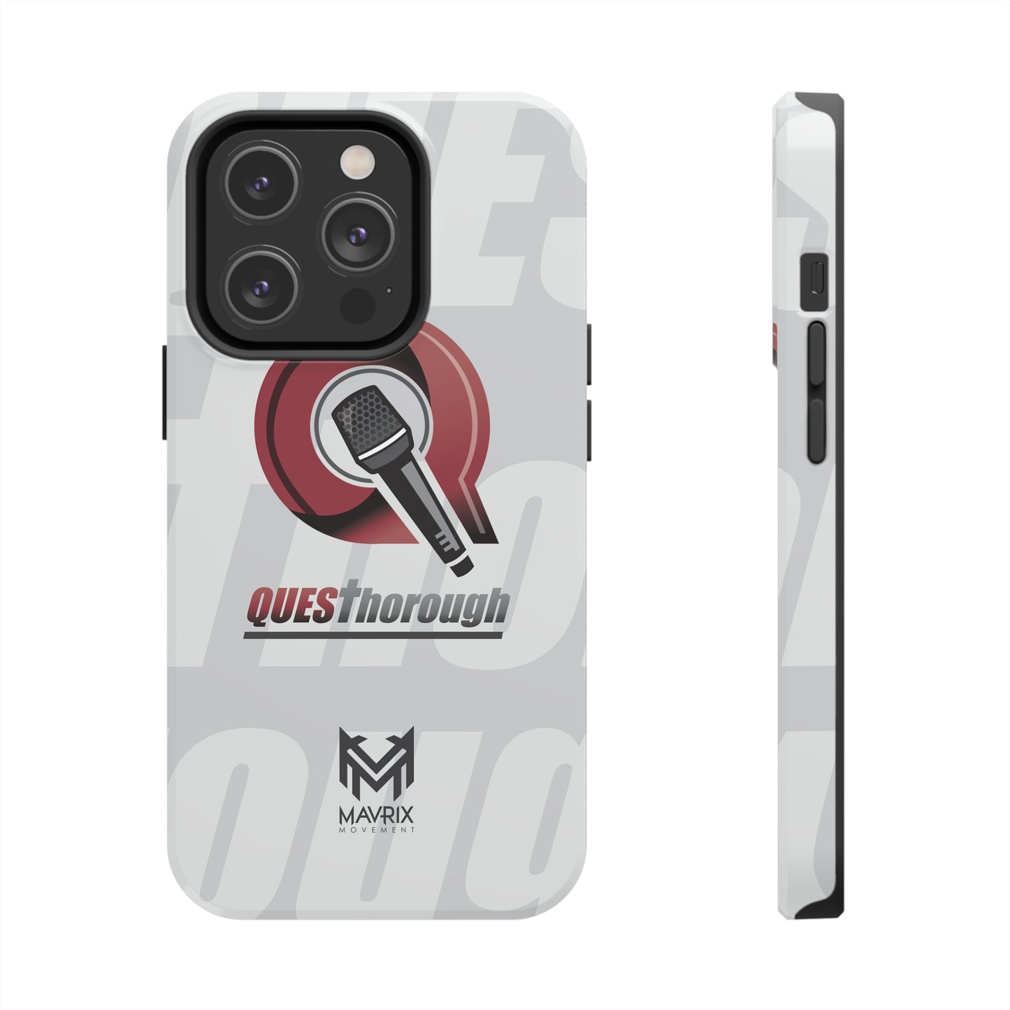 Mavrix QuesThorough Red - Case Mate Tough Phone Cases