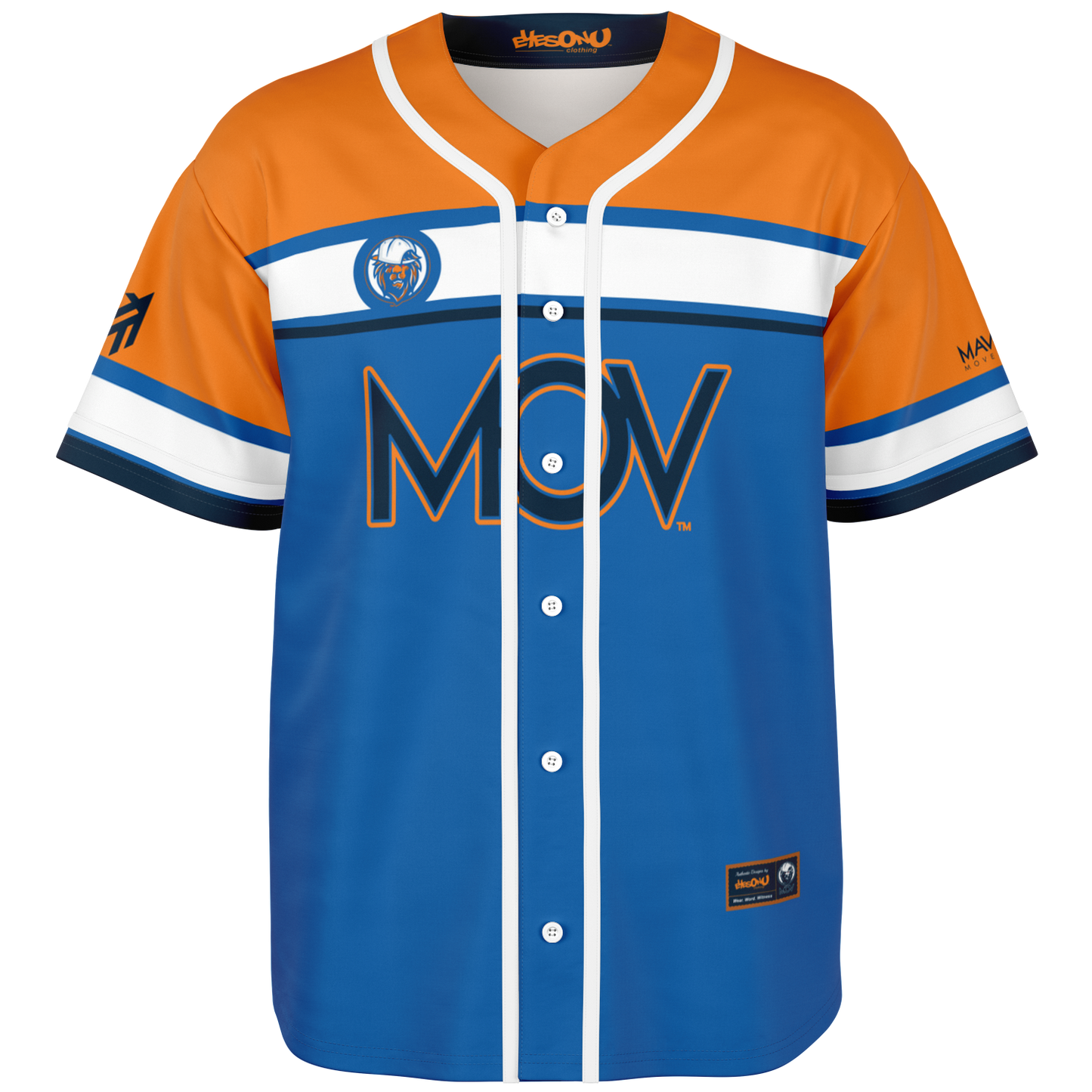 MOV Romans 8:13 OBW - Baseball Jersey