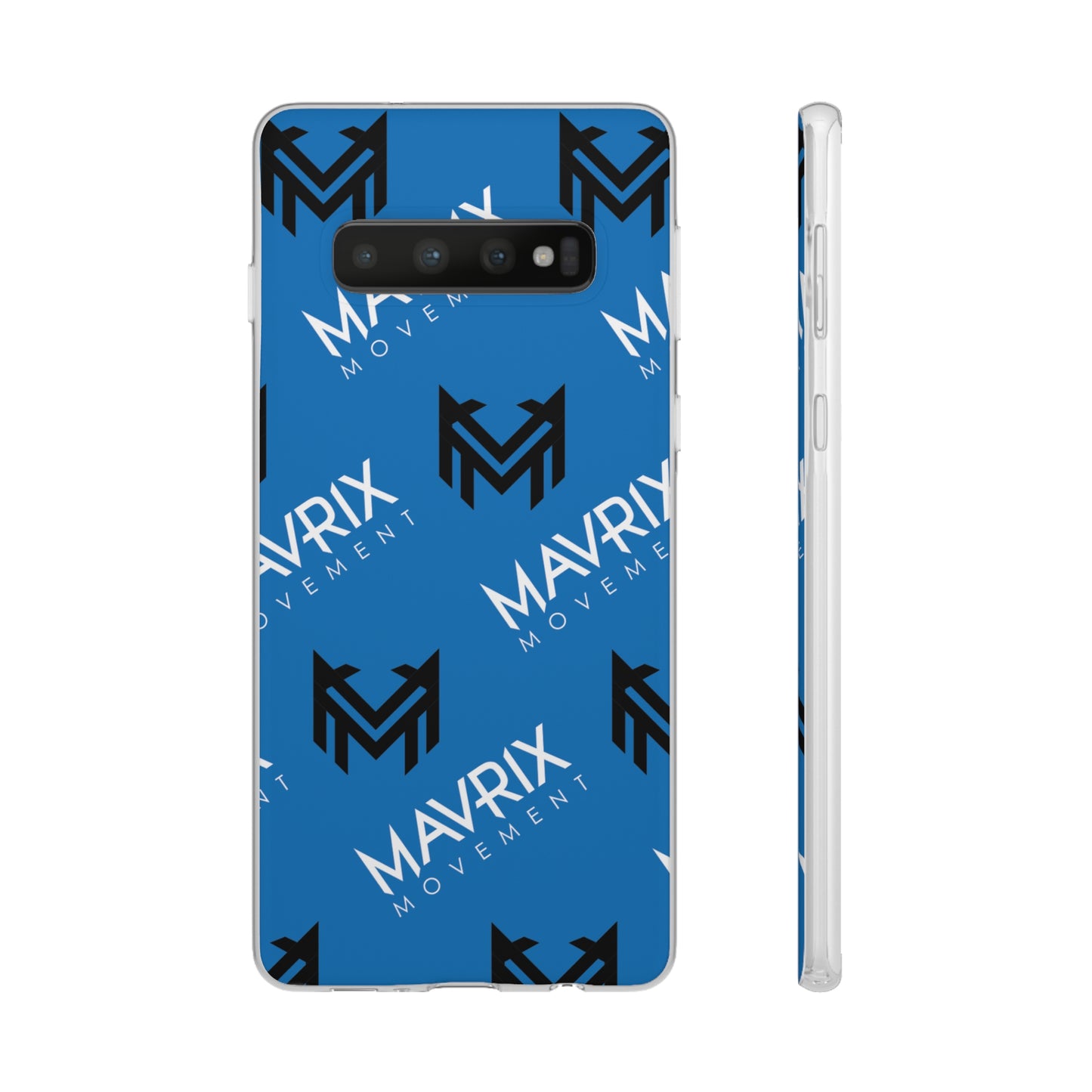 Mavrix Blue Pattern - Flexi Cases