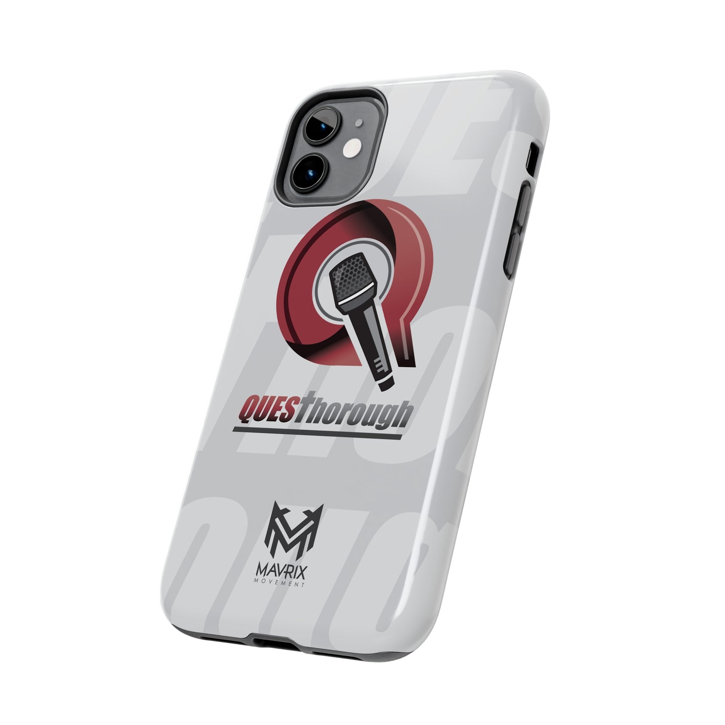 Mavrix QuesThorough Red - Case Mate Tough Phone Cases